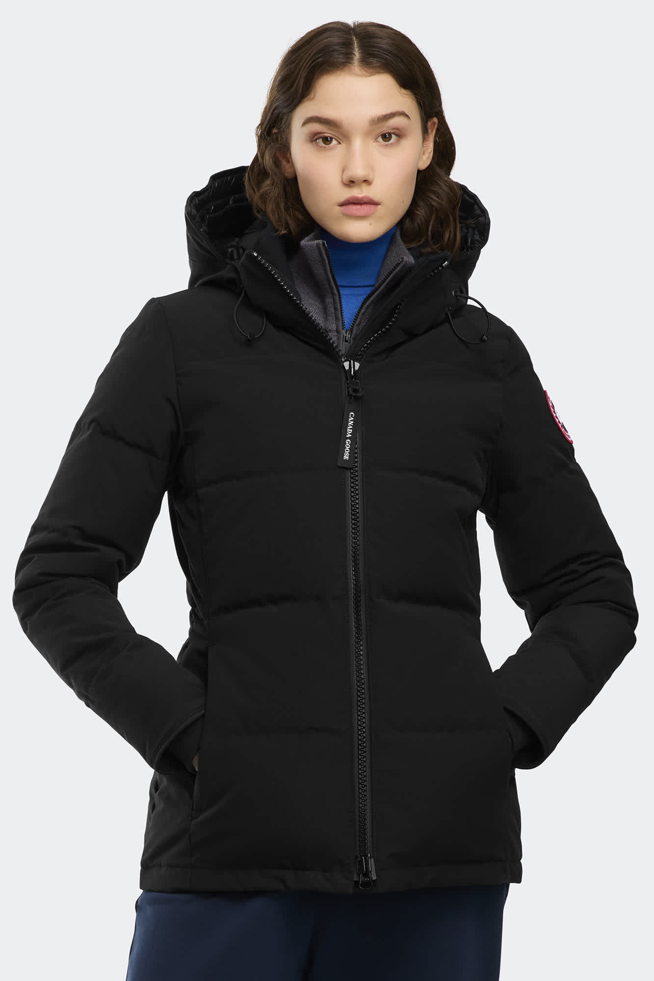  ｜DOWN JACKETS (CHELSEA PARKA (3804W 61)) Chelsea Parka CR Black – Quarks Shoes