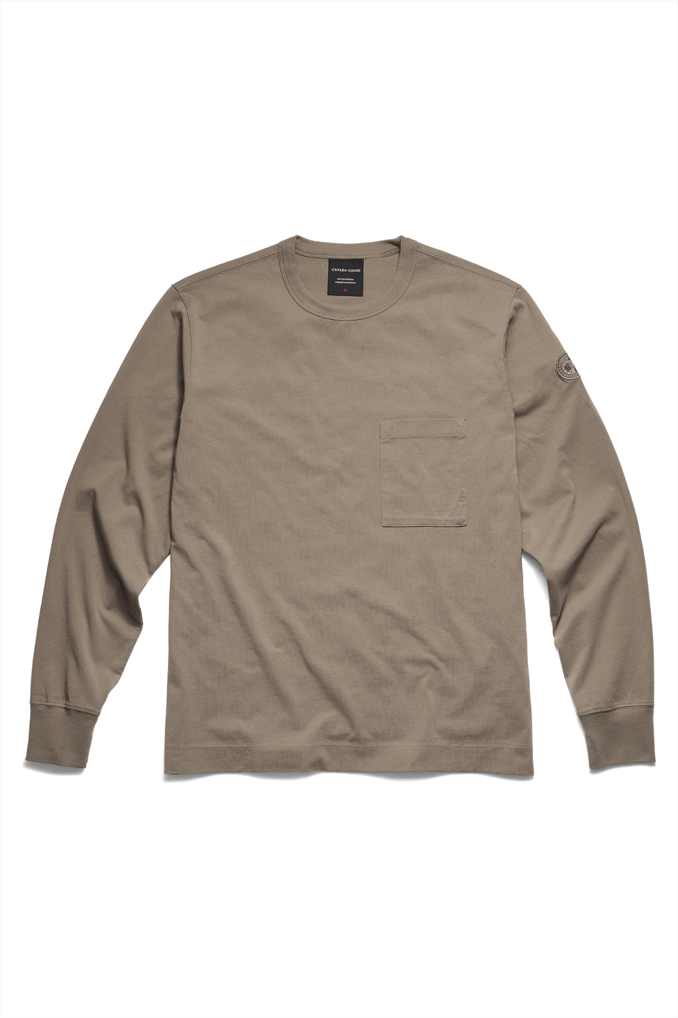 【 】白ロゴ 長袖 Gladstone Long Sleeve T-Shirt Gladstone Long Sleeve T-Shirt | Canada Goose US
