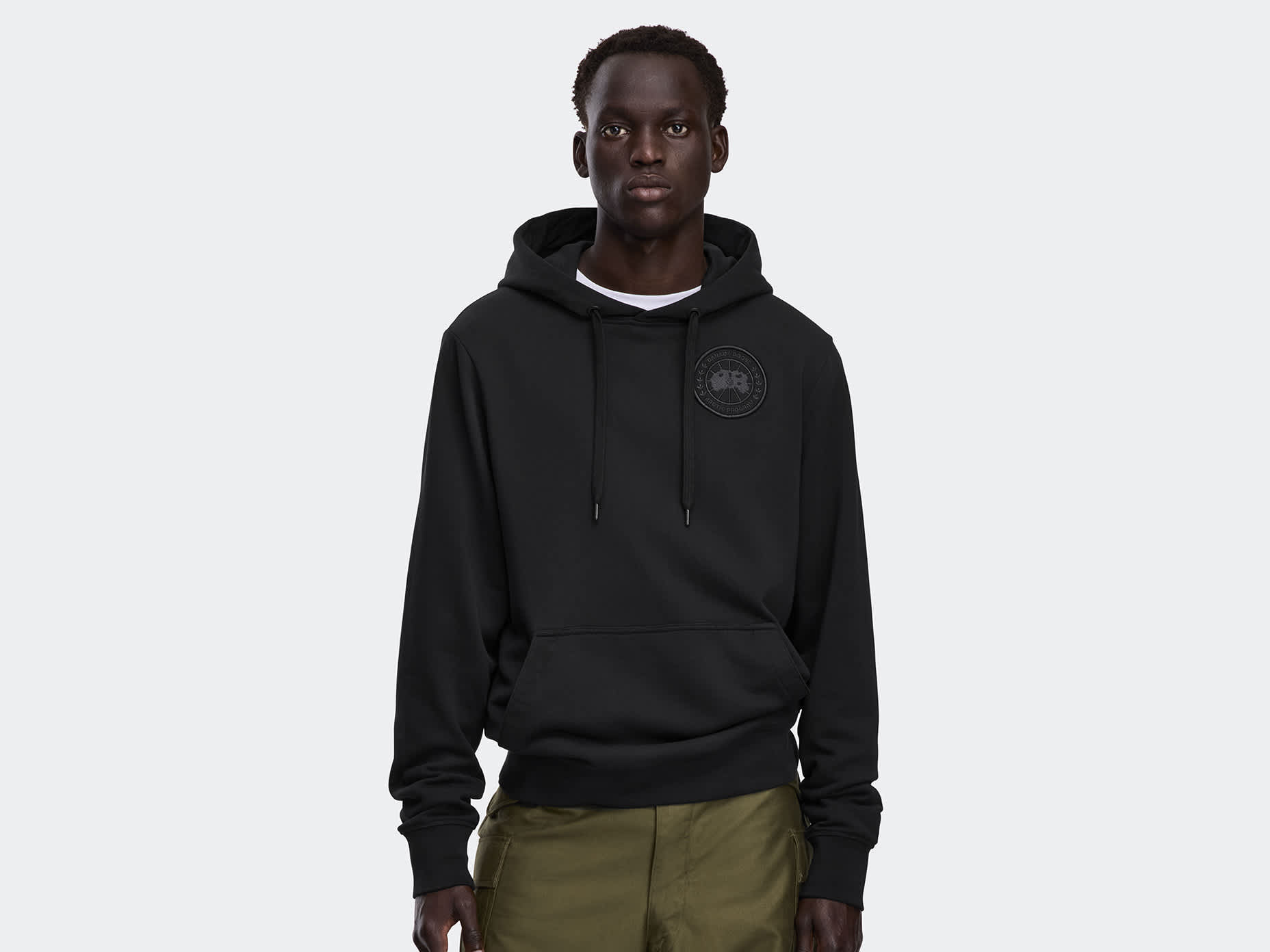 Huron Hoodie Embroidered | Canada Goose US