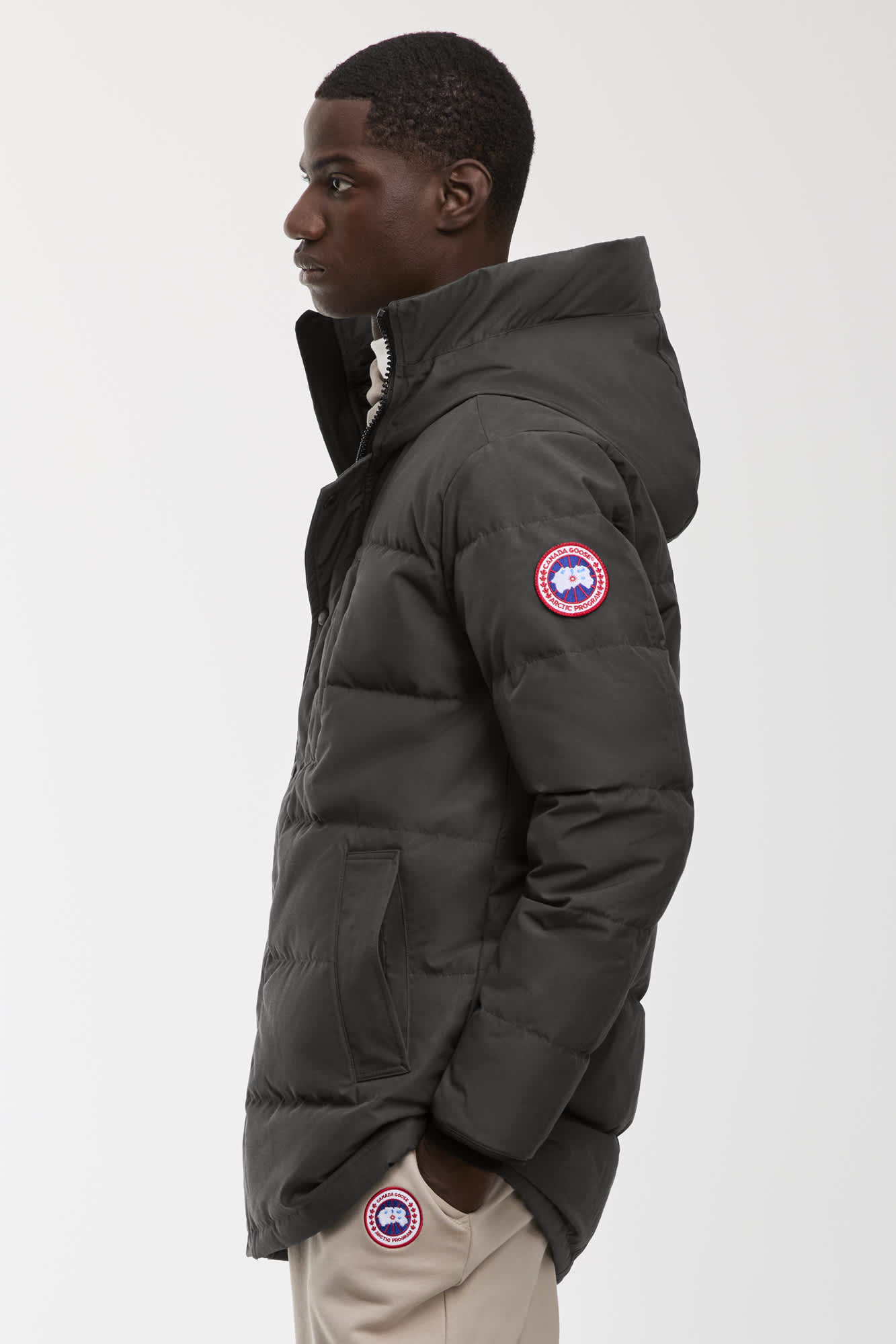 The North Face ロングカーソンパーカー THE NORTH FACE (ザ ノースフェイス) バックプリント 裏起毛