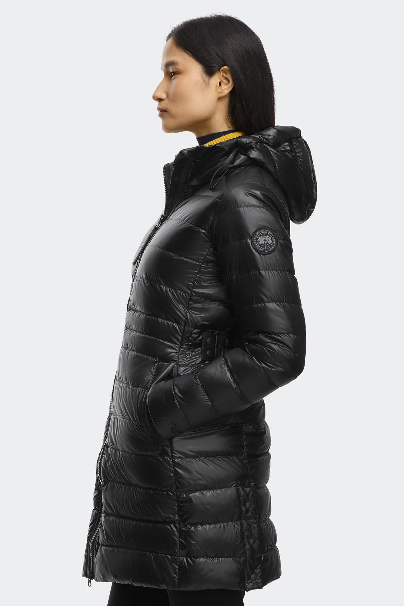 Women's Cypress Hooded Down Jacket Black Label | Canada Goose US