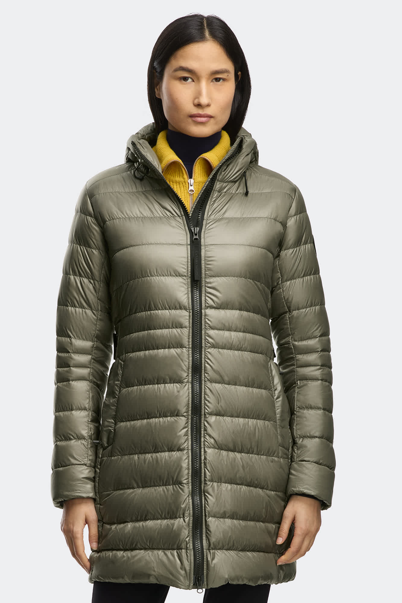 Women's Cypress Hooded Down Jacket Black Label | Canada Goose US