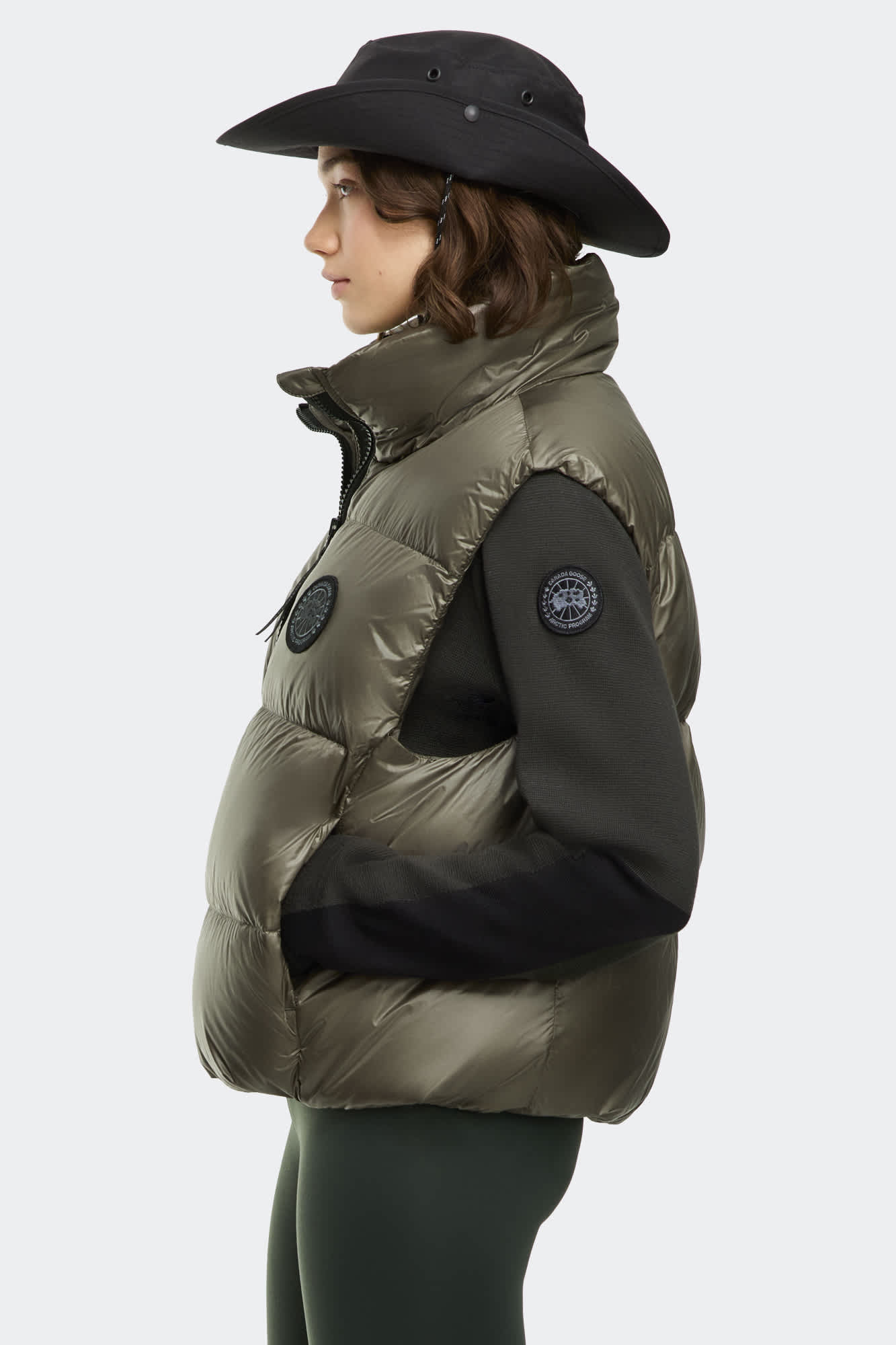 Cypress Puffer Vest Black Disc | Canada Goose PK