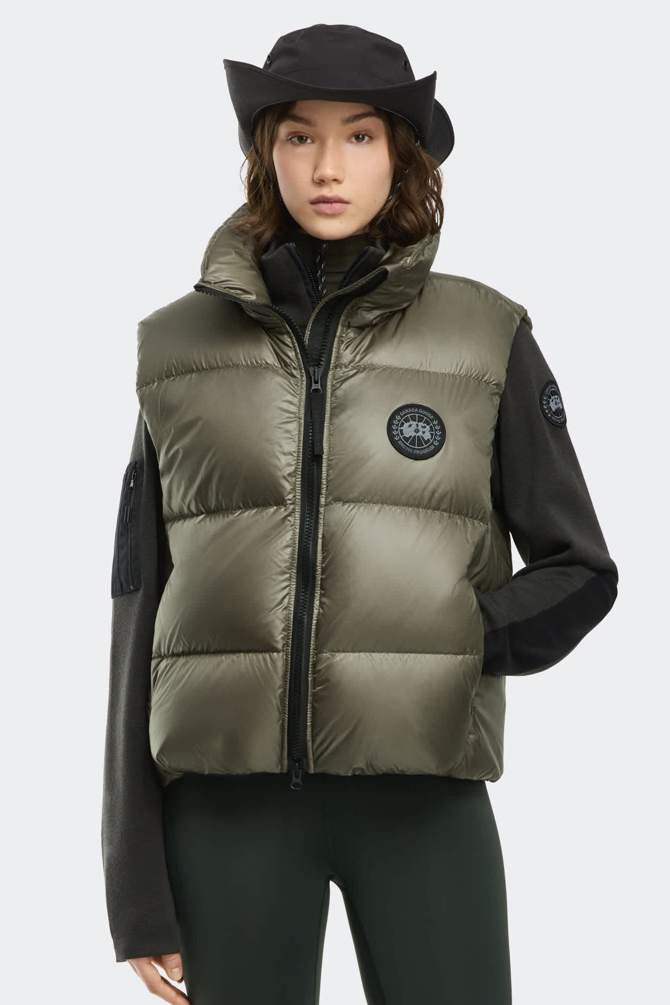ジャケット・アウター   Cypress Puffer Vest Cypress Puffer Vest Black Disc | Canada Goose PK