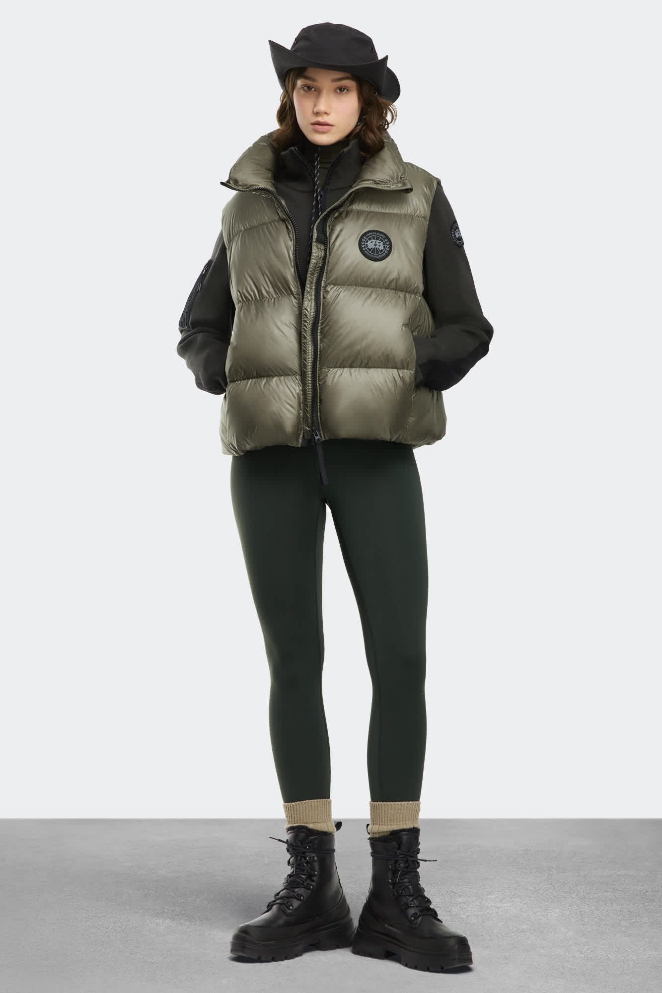 ジャケット・アウター   Cypress Puffer Vest Cypress Puffer Vest Black Disc | Canada Goose PK