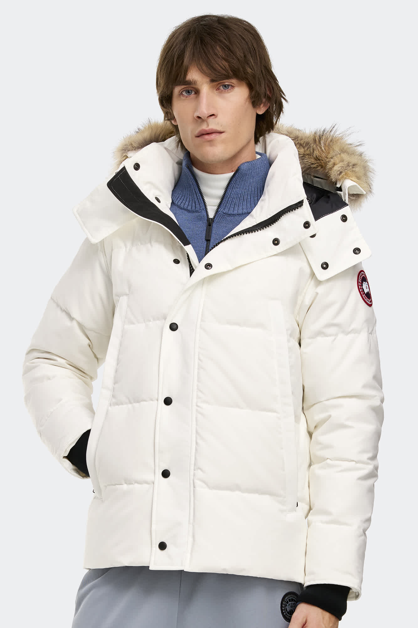 カナダグース　3808M CANADA GOOSE カナダグース ファー付き ダウンジャケット