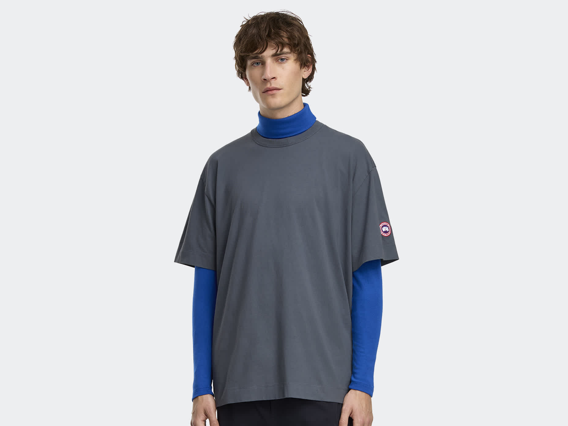 【 】袖ロゴ T シャツ Gladstone Relaxed T-Shirt org.jpg