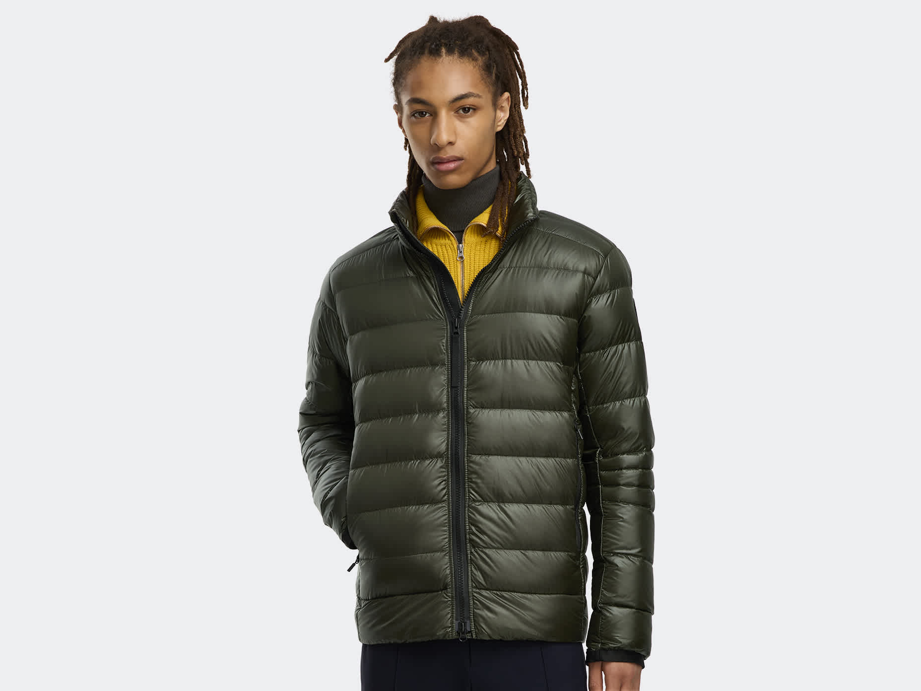 Men's Crofton Down Jacket Black Label | Canada Goose US