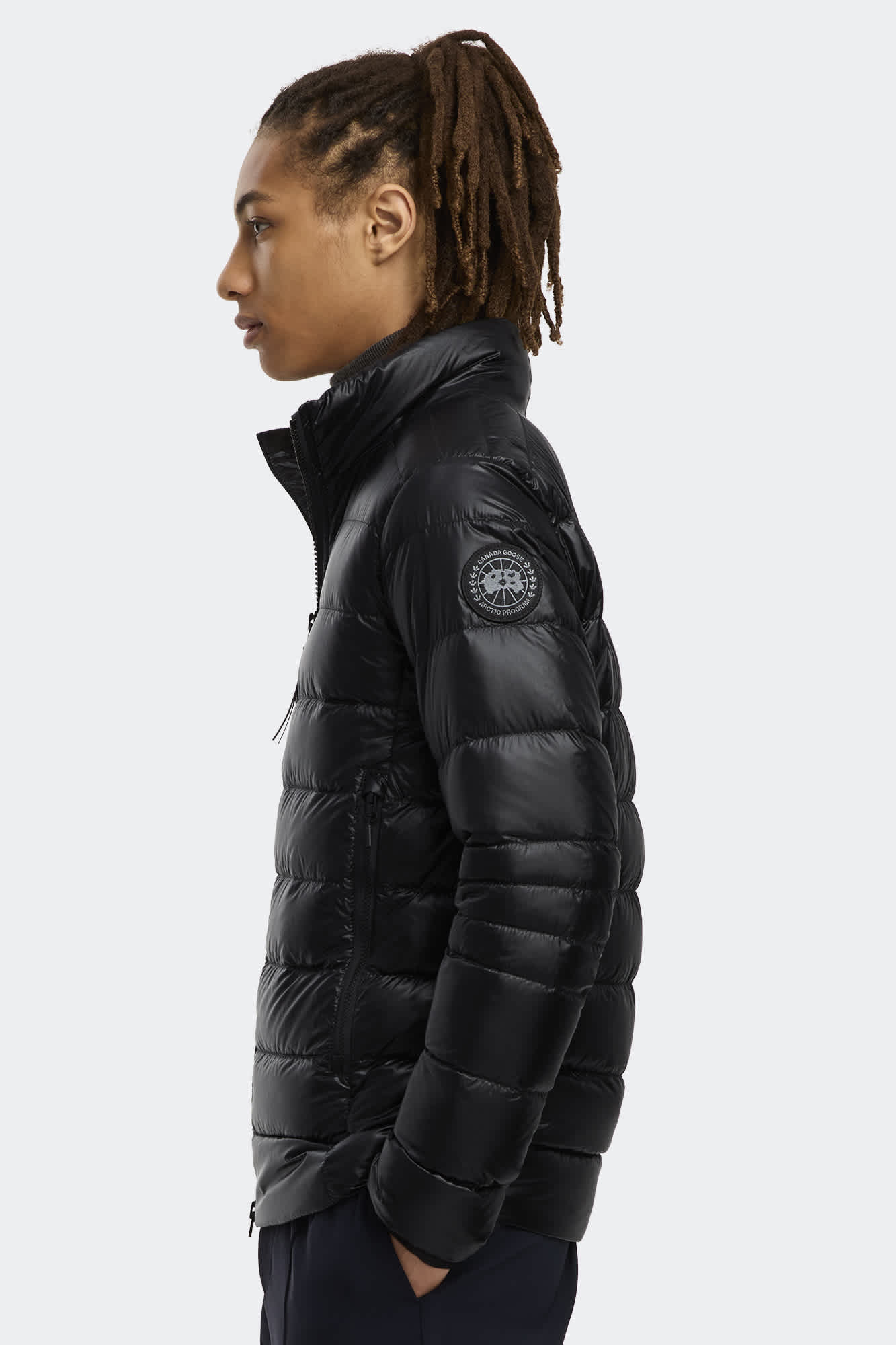 Men's Crofton Down Jacket Black Label | Canada Goose US