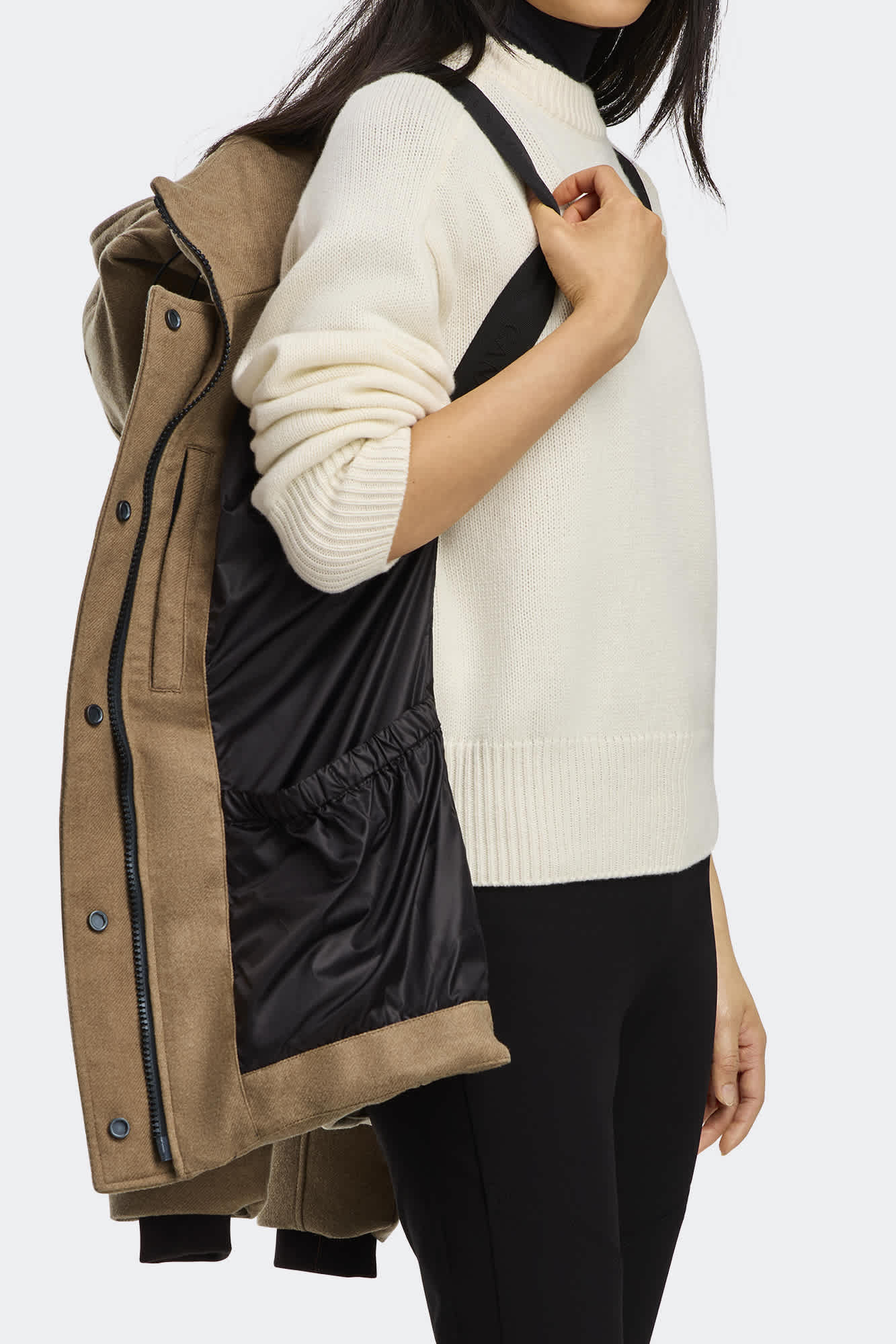 【 】チェルシー パーカ AlluraLuxe ウール メランジ Canada Goose】チェルシー パーカ AlluraLuxe ウール メランジ