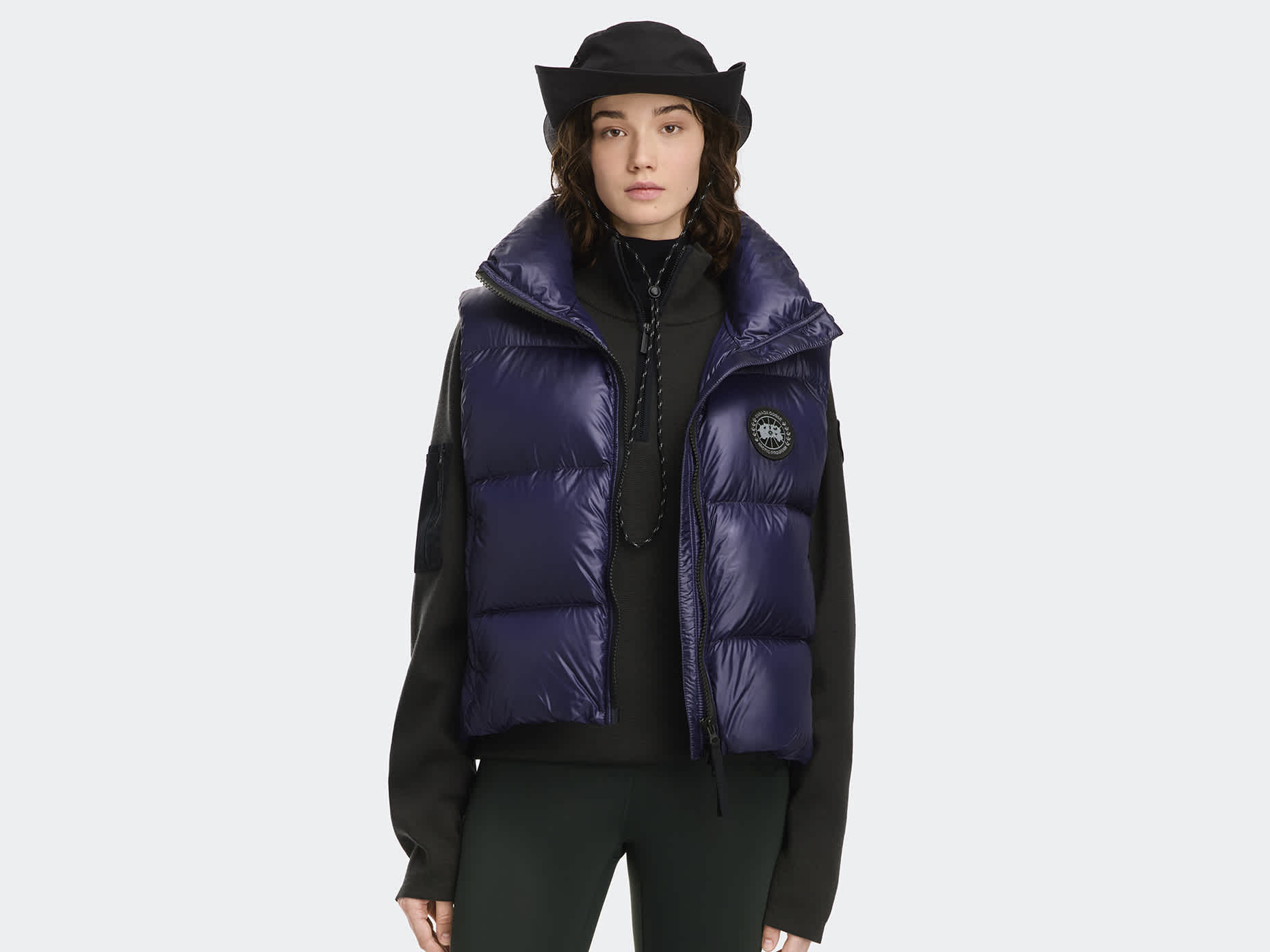 Cypress Puffer Vest Black Label | Canada Goose US
