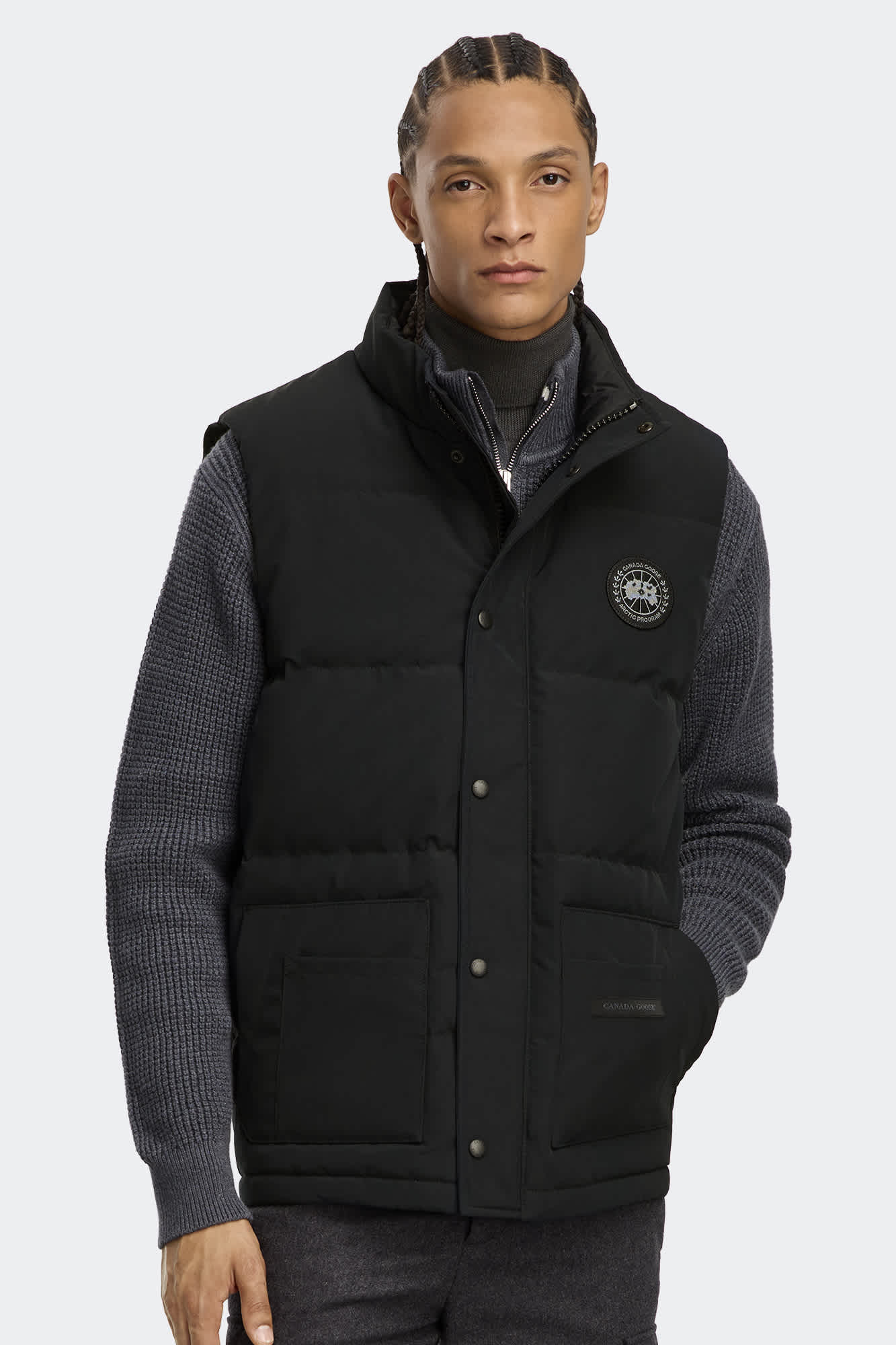 ジャケット・アウター   Freestyle Crew Vest フリースタイル クルー ベスト(4154M)｜ギフト for Him｜ギフト