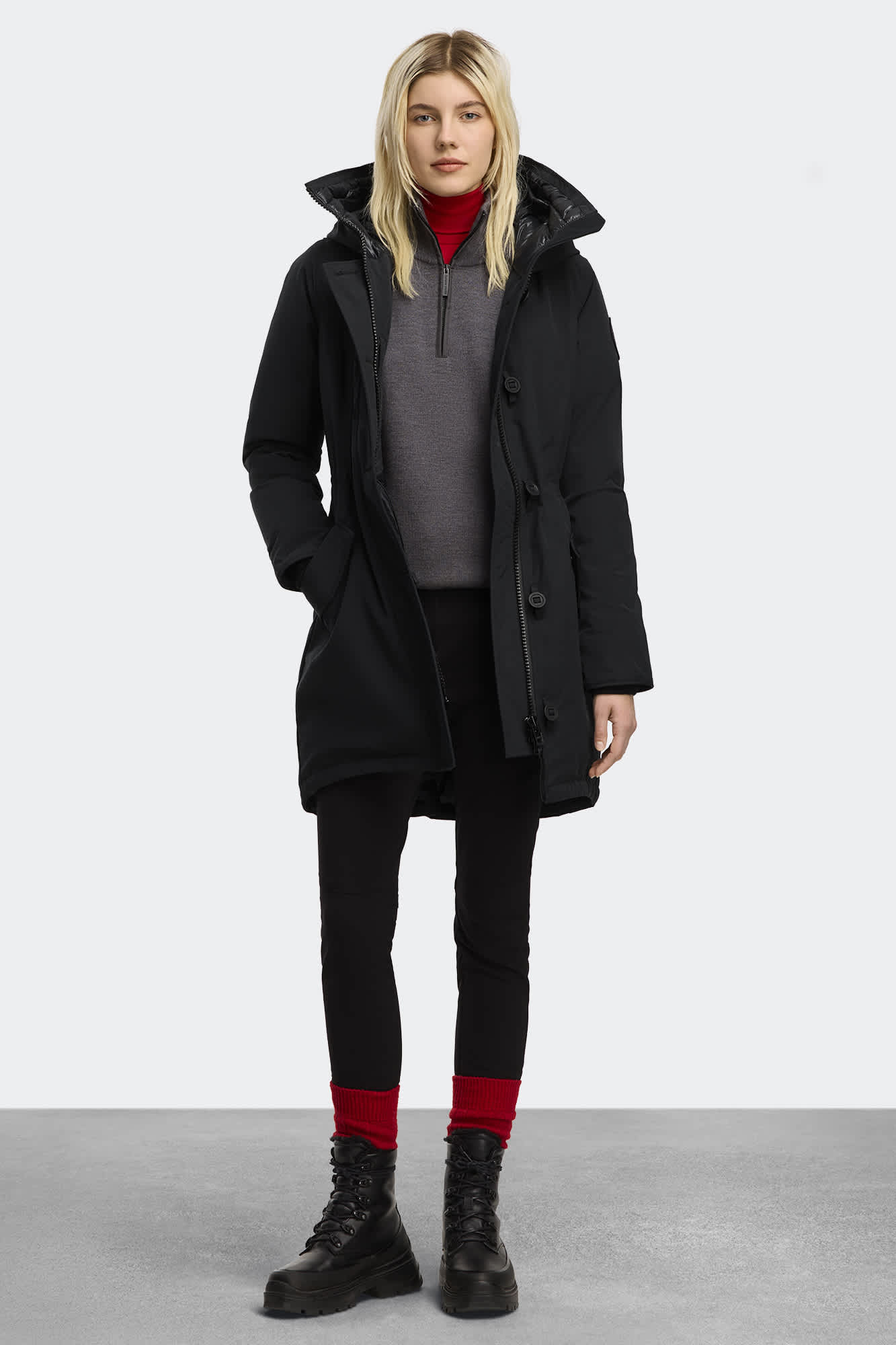   ROSSCLAIR PARKA ブラックレーベル　XS ロスクレア パーカ ブラックレーベル(2580WB)｜BLダウン