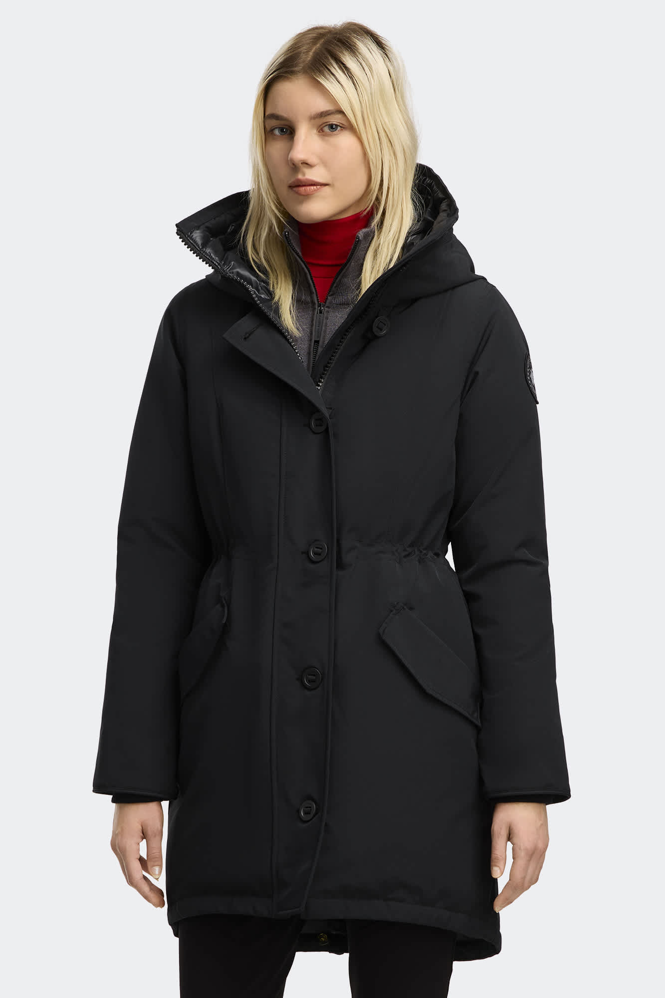 ブラックレーベル  ROSSCLAIR PARKA黒 Rossclair Parka Black Label | Canada Goose