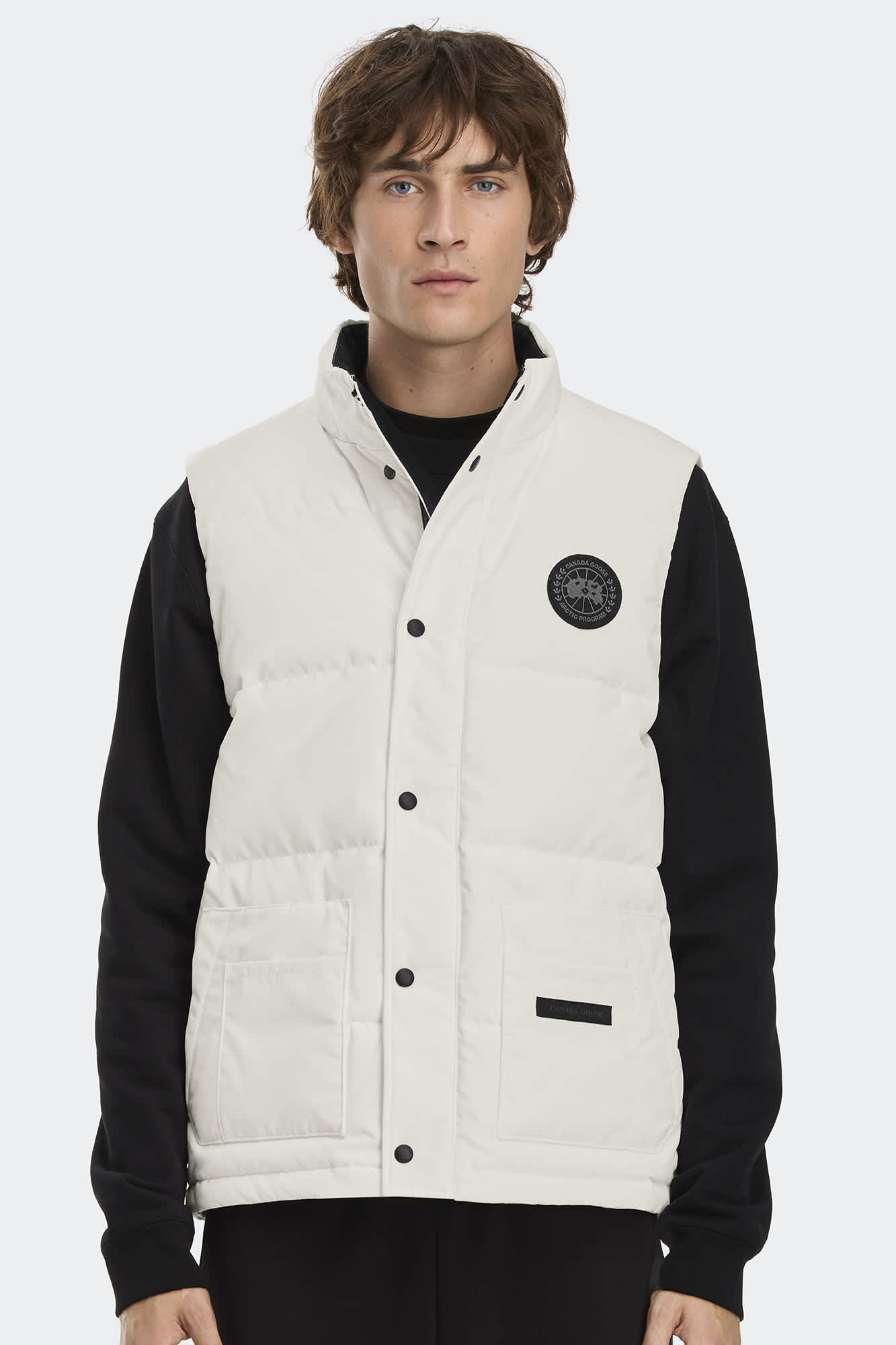 Freestyle Crew Vest Black Label | Canada Goose US