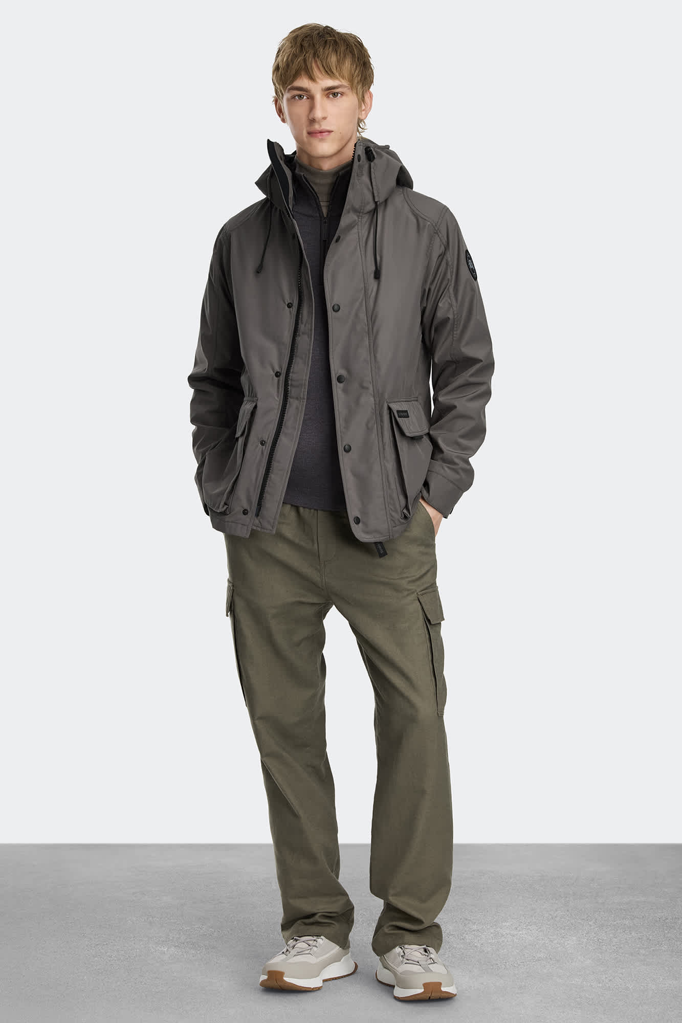   ロックポートジャケットブラックレーベル Canada Goose - ロックポート ジャケット ブラック レーベル