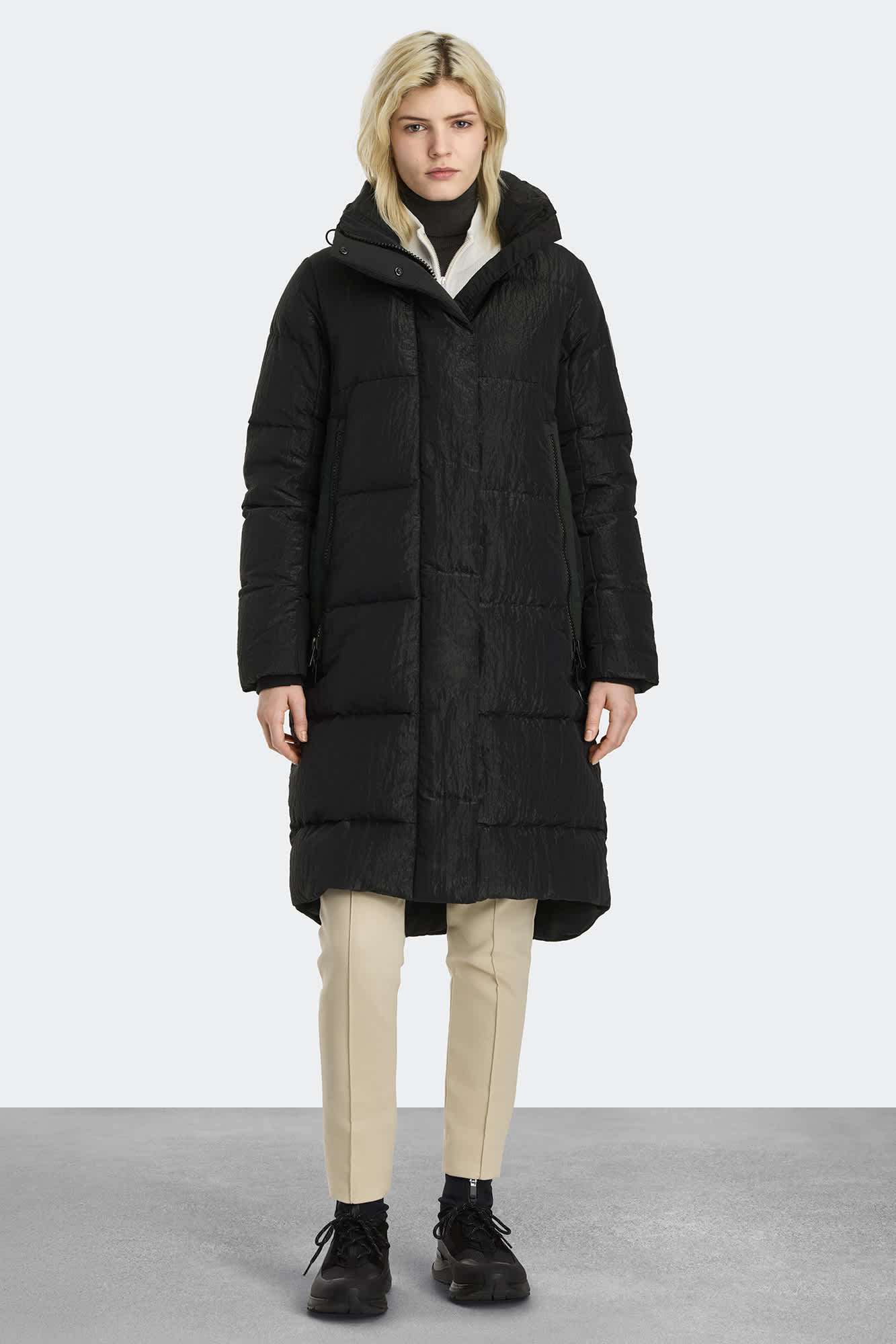Byward Parka Black Label Shiny Crinkle | Canada Goose