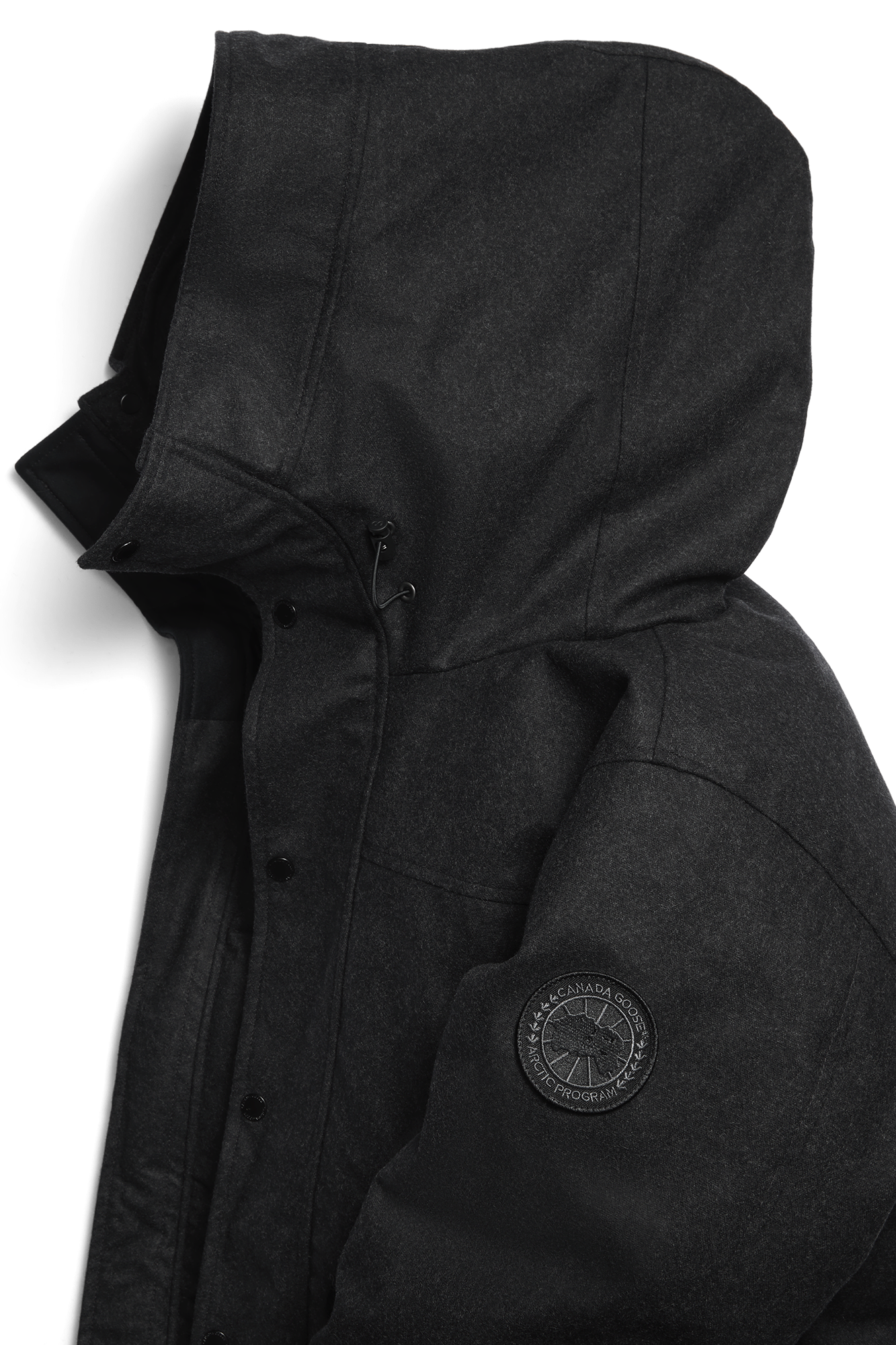 限定モデル  Langford Parka Wool Canada Goose Men's Langford Wool Down Parka | Neiman Marcus