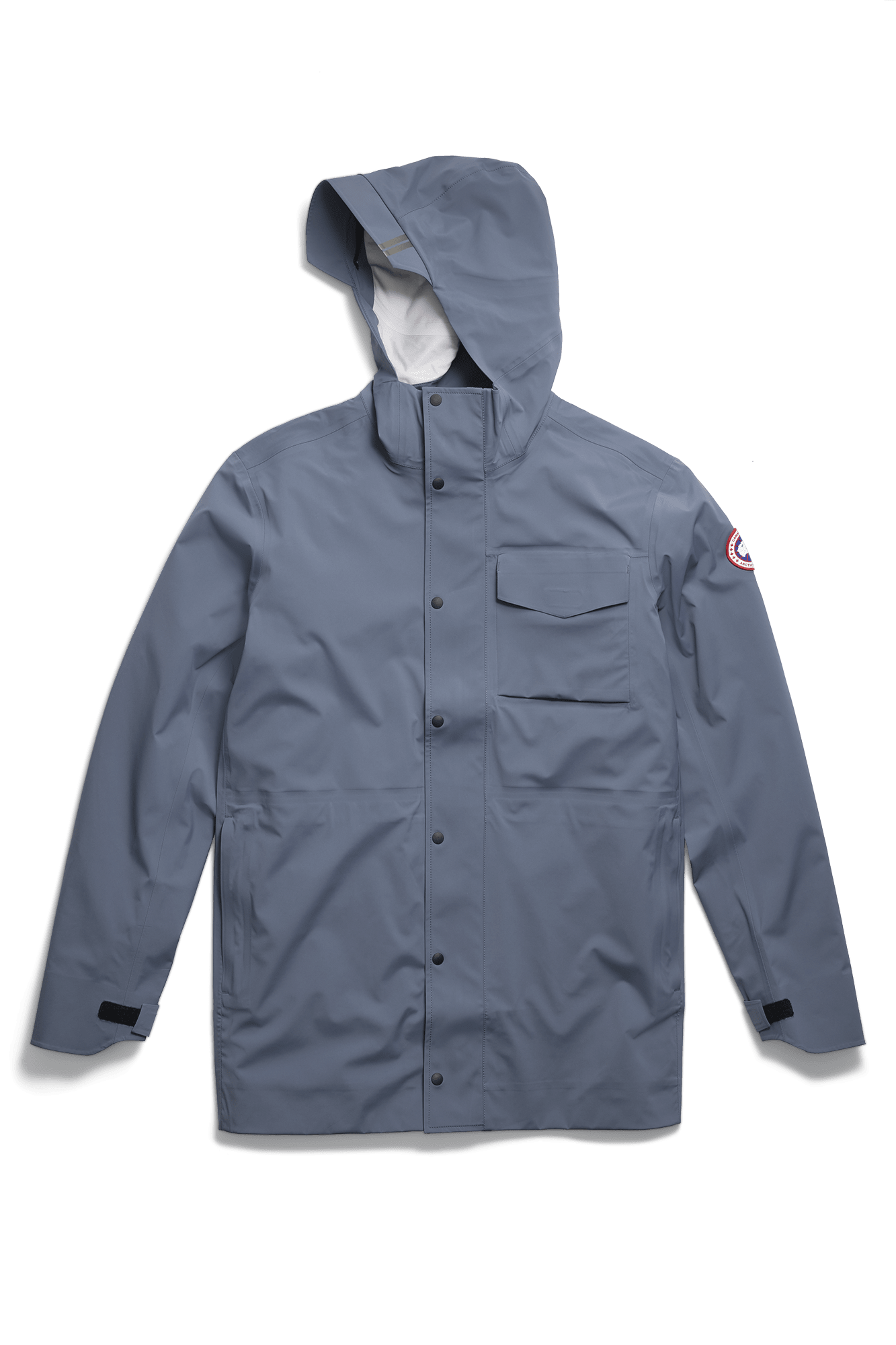 Tommy Hilfiger, Giacca antipioggia da uomo, leggera, traspirante, impermeabile, con cappuccio, nero, X-Small