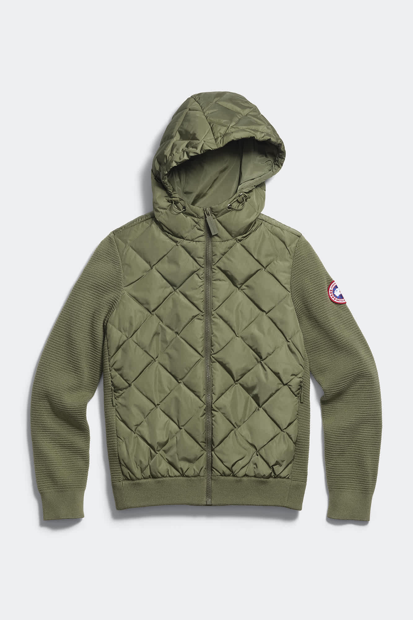 Women's HyBridge Quilted Knit Hoody | Canada Goose US