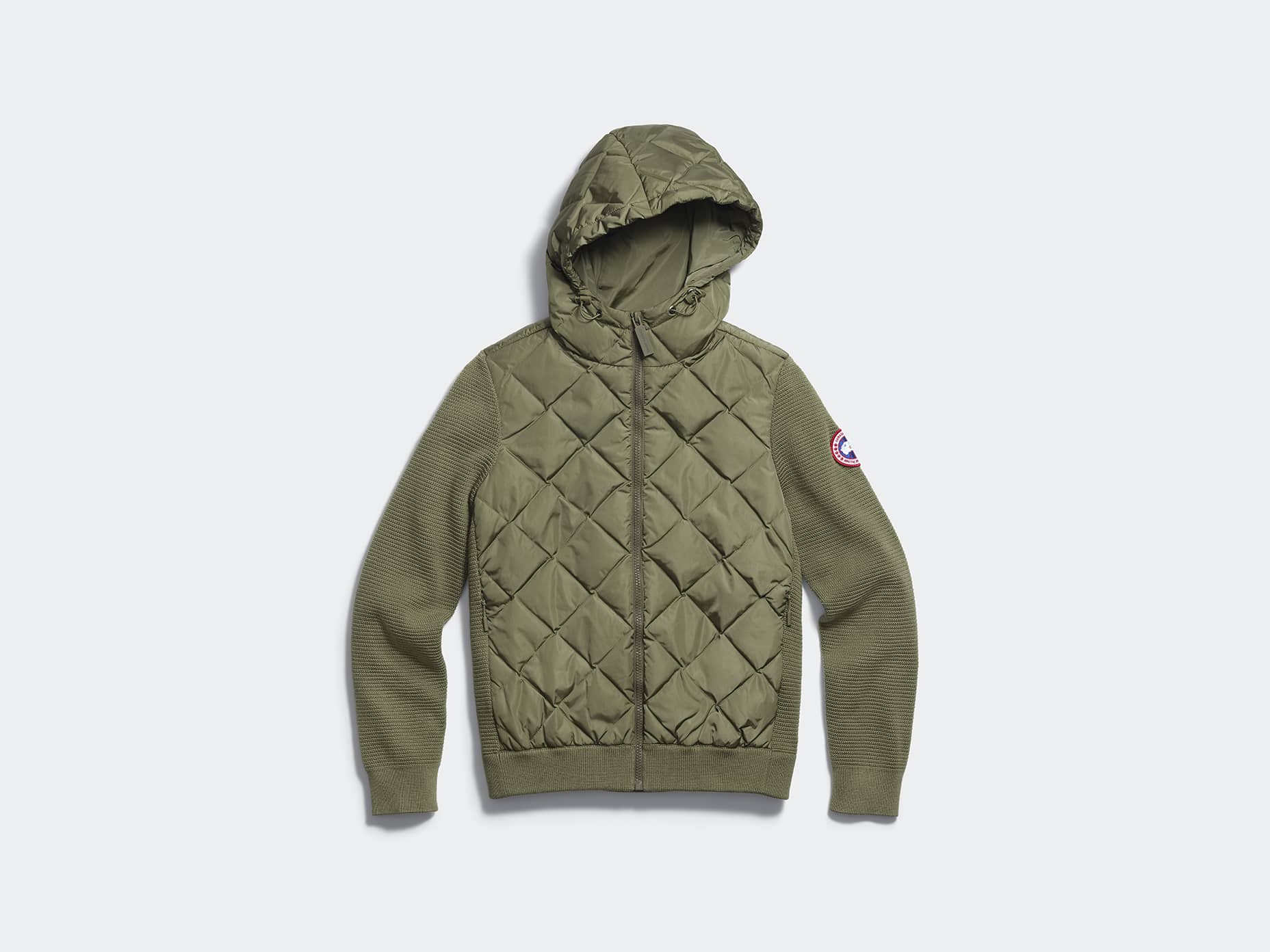 Women's HyBridge Quilted Knit Hoody | Canada Goose US