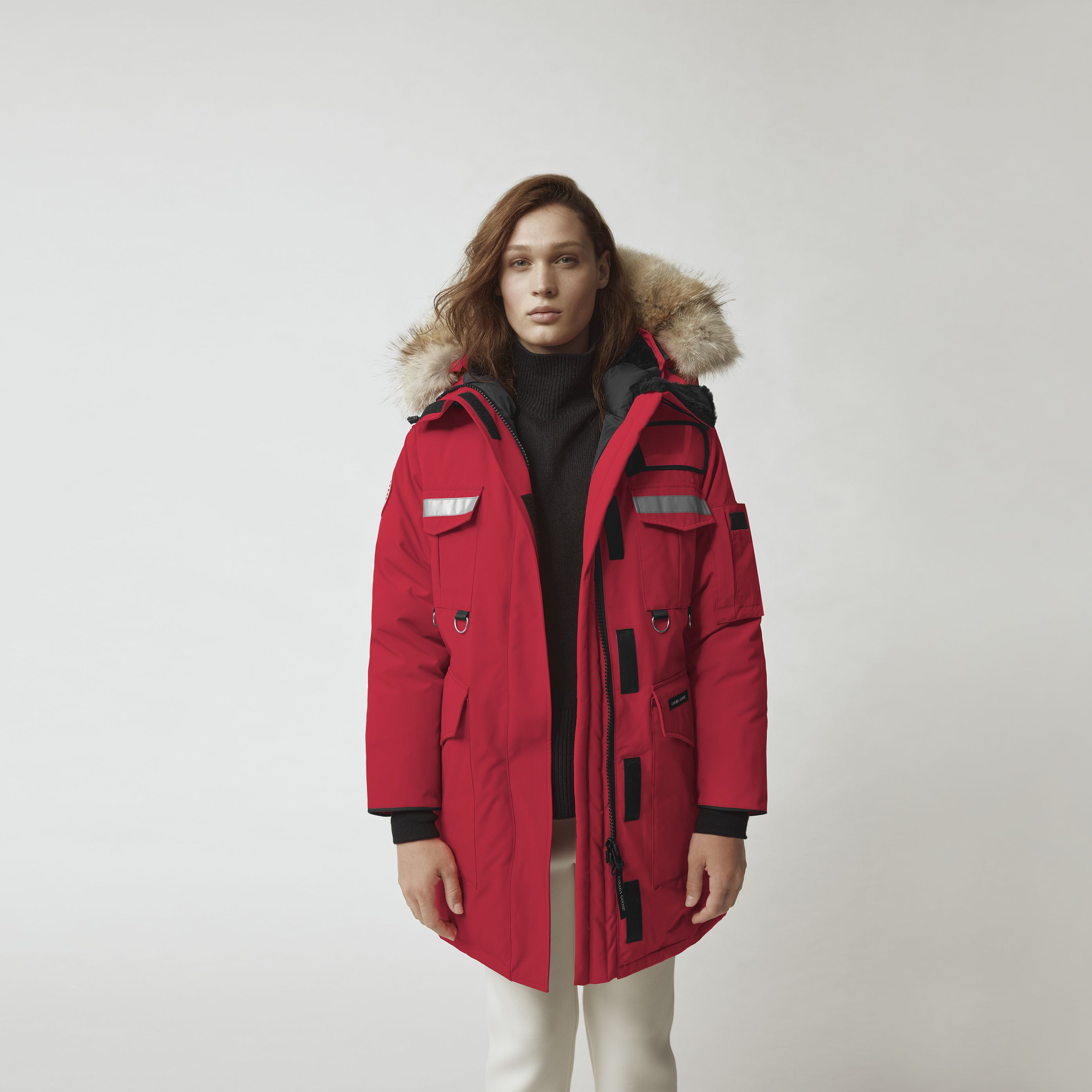 Canada Goose Resolute Parka Women Red XL