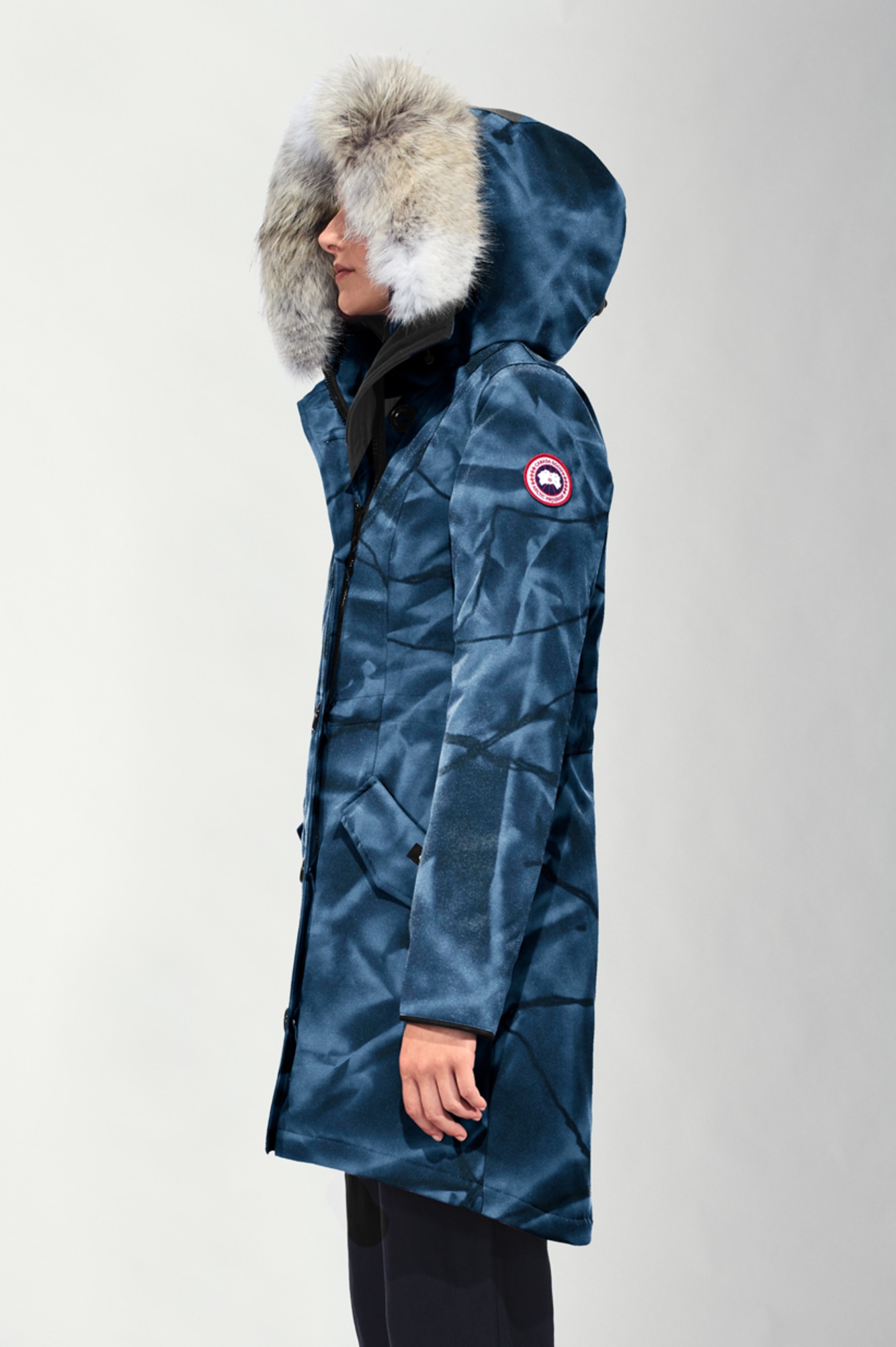 canada goose Parkas Abstract Blue Camo canada goose Parkas Abstract Blue Camo