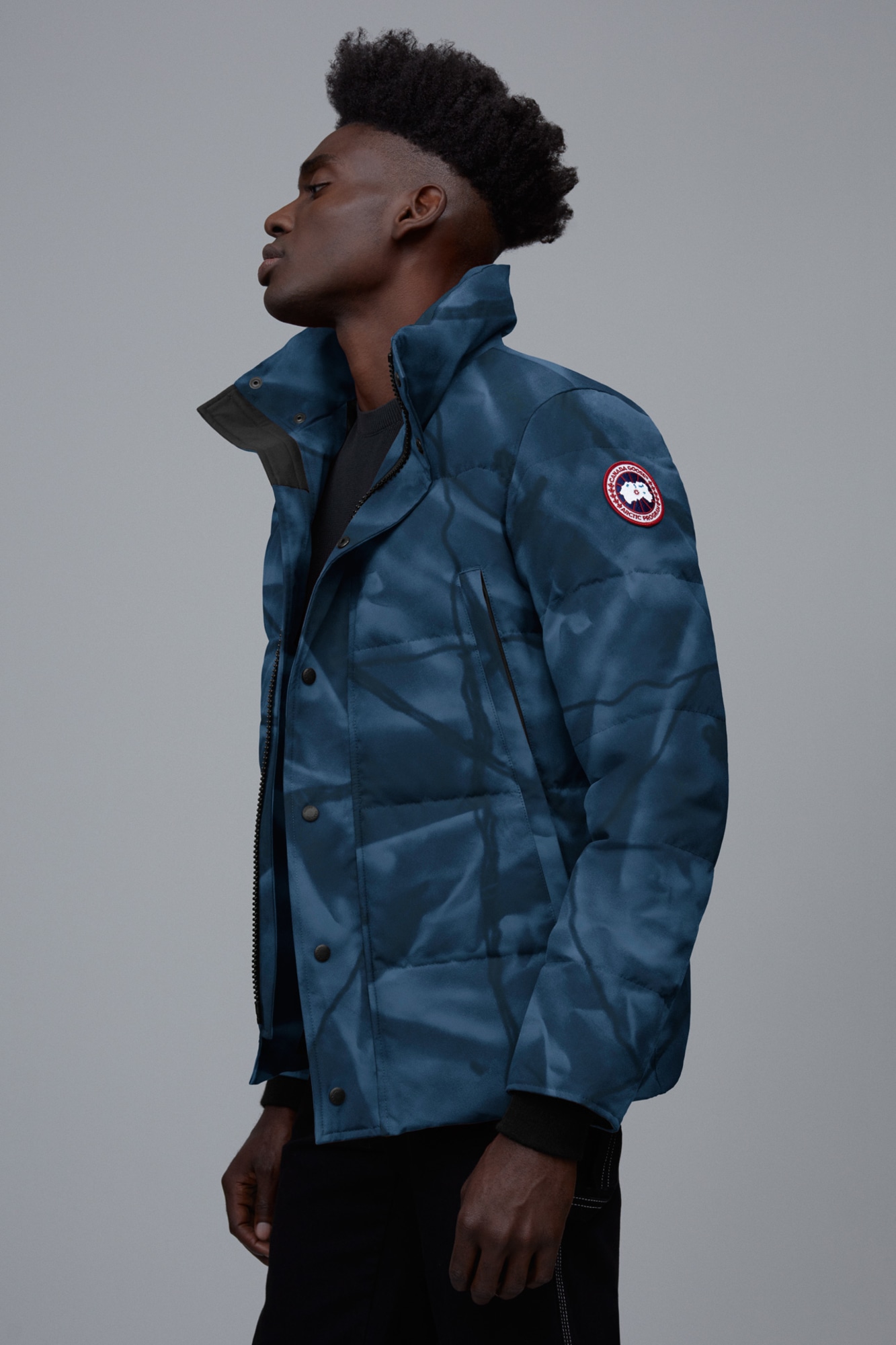 canada goose Parkas Abstract Blue Camo canada goose Parkas Abstract Blue Camo