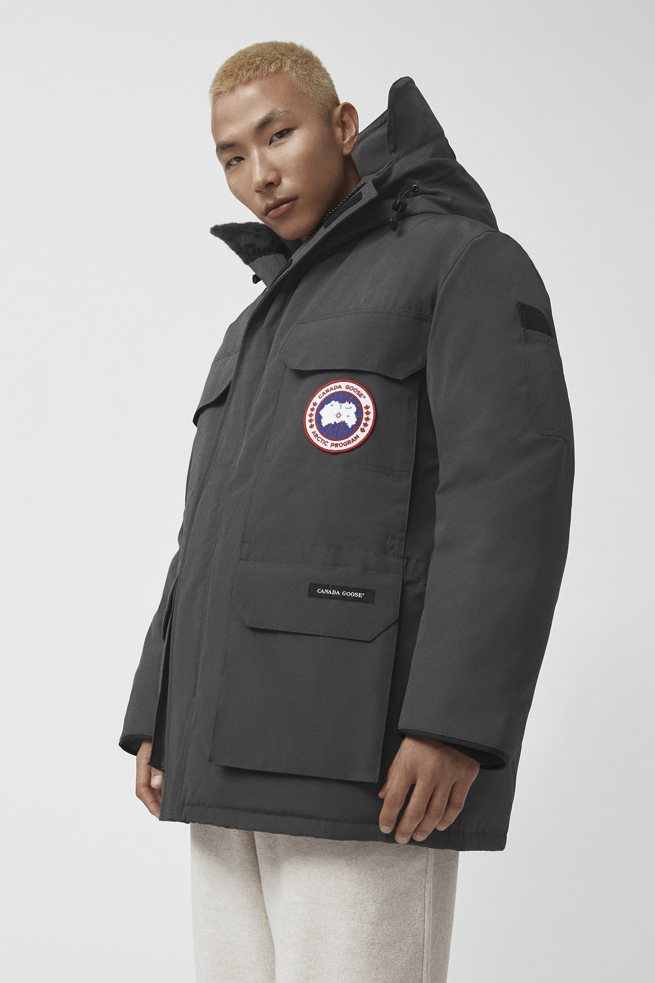 canada goose expedition parka fusion fit white canada goose expedition parka fusion fit white