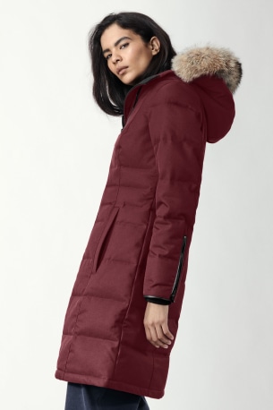 canada goose elrose fur-hood parka canada goose elrose fur-hood parka