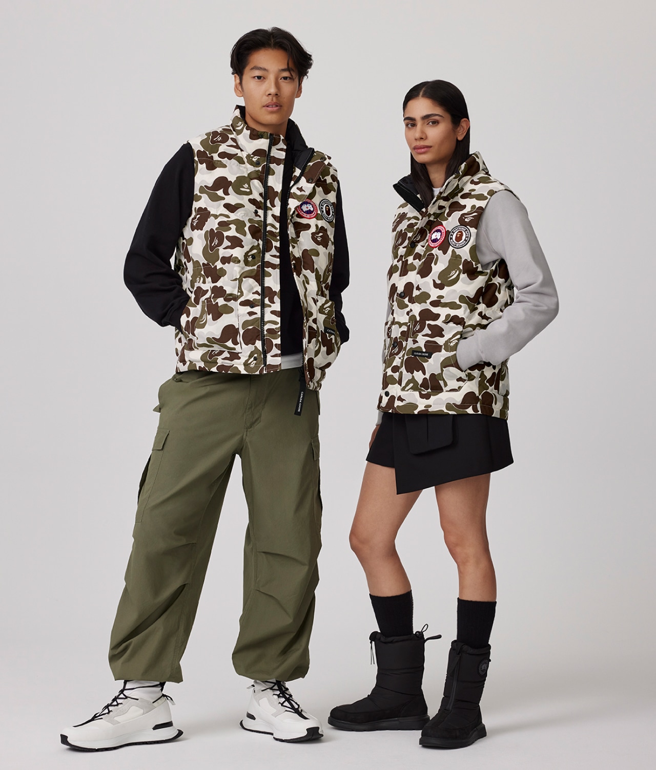 Canada Goose and Bape unveil second collaboration