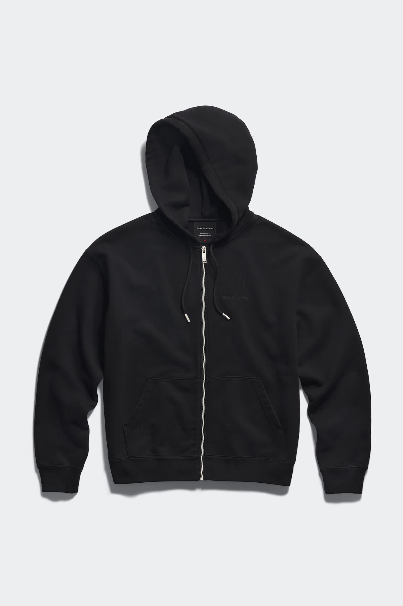 Wander Embroidered Full Zip Hoodie