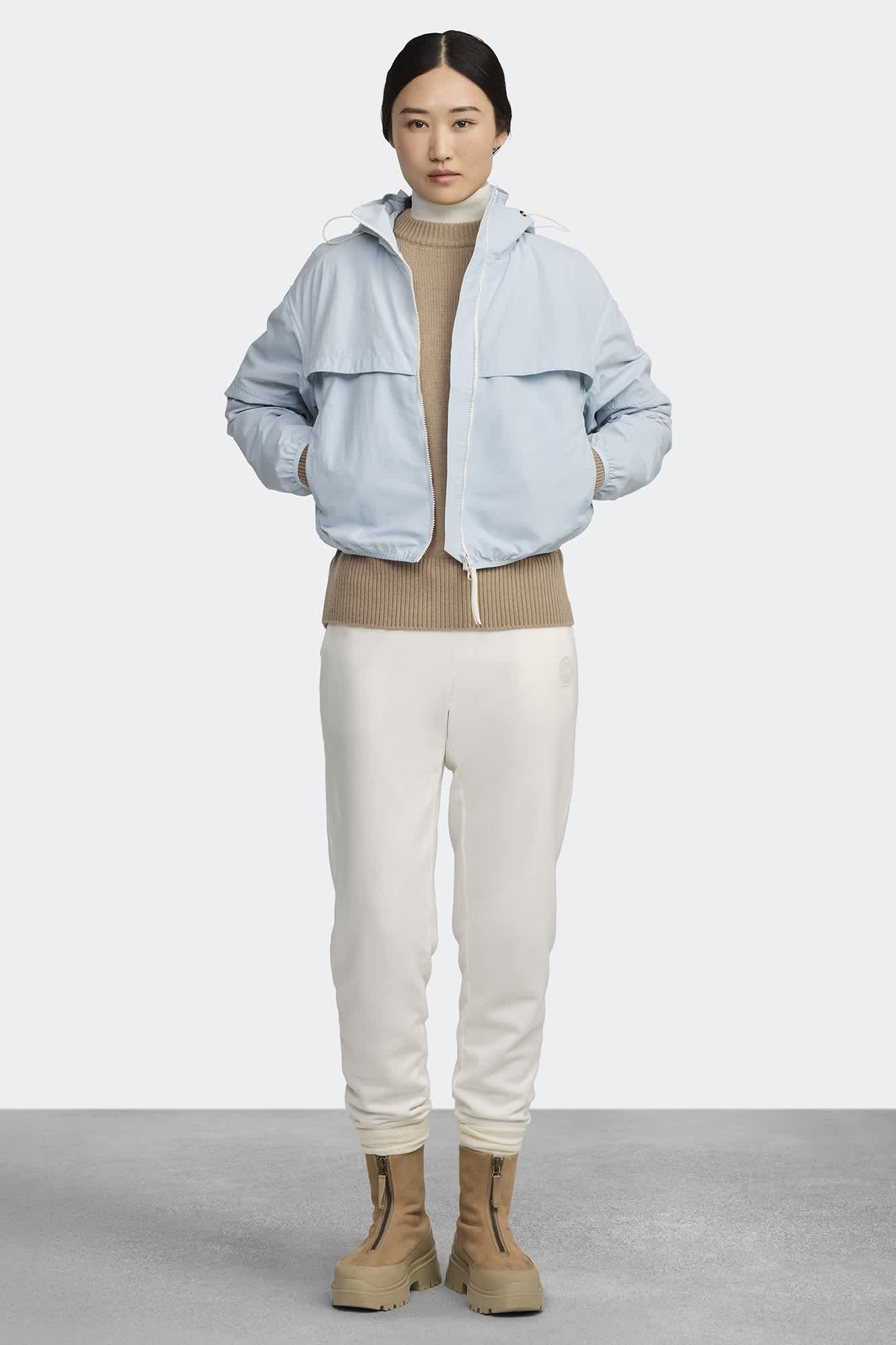 Sinclair Lightweight Jacket White Disc