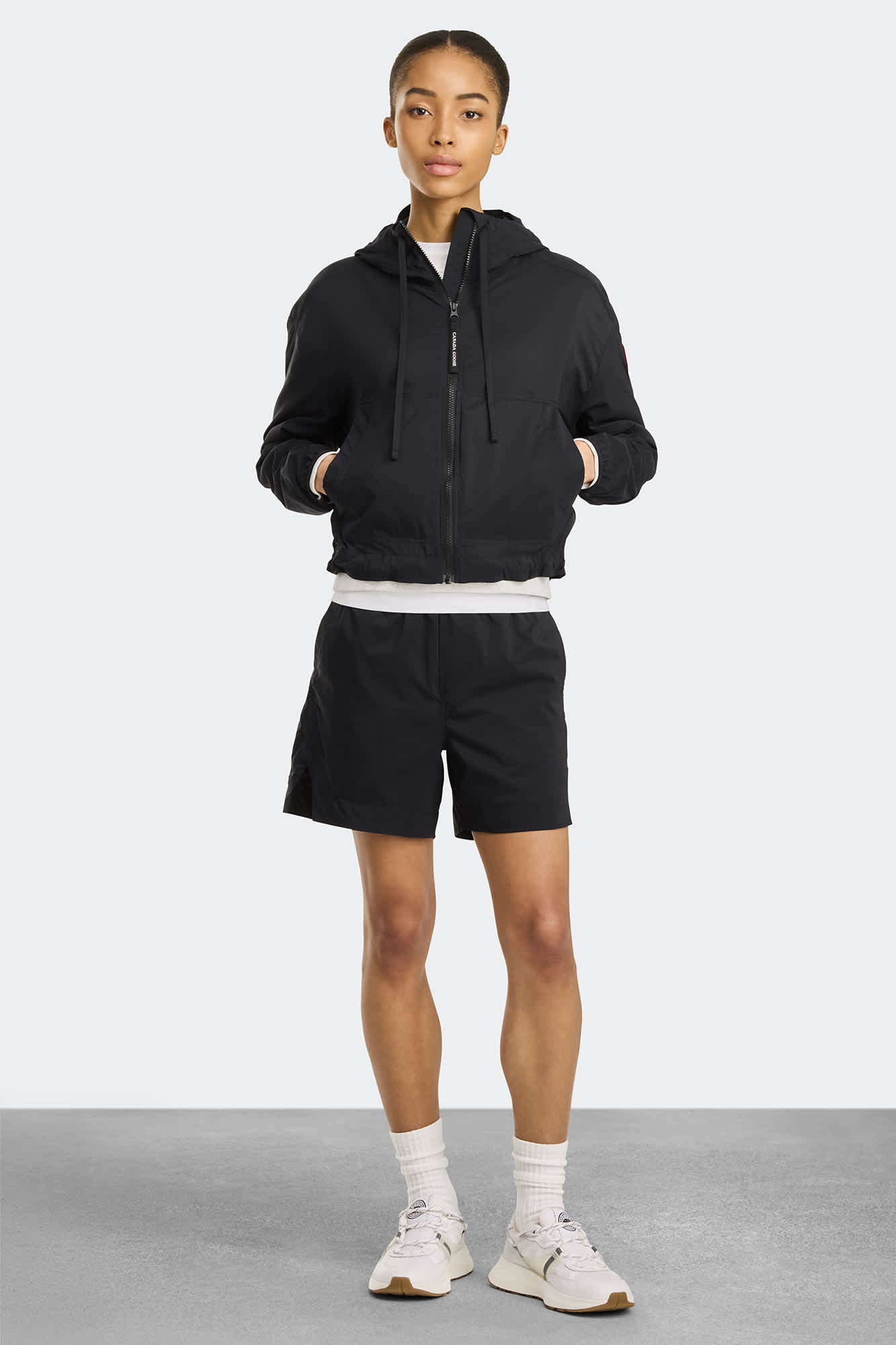Kaslo Lightweight Cropped Jacket