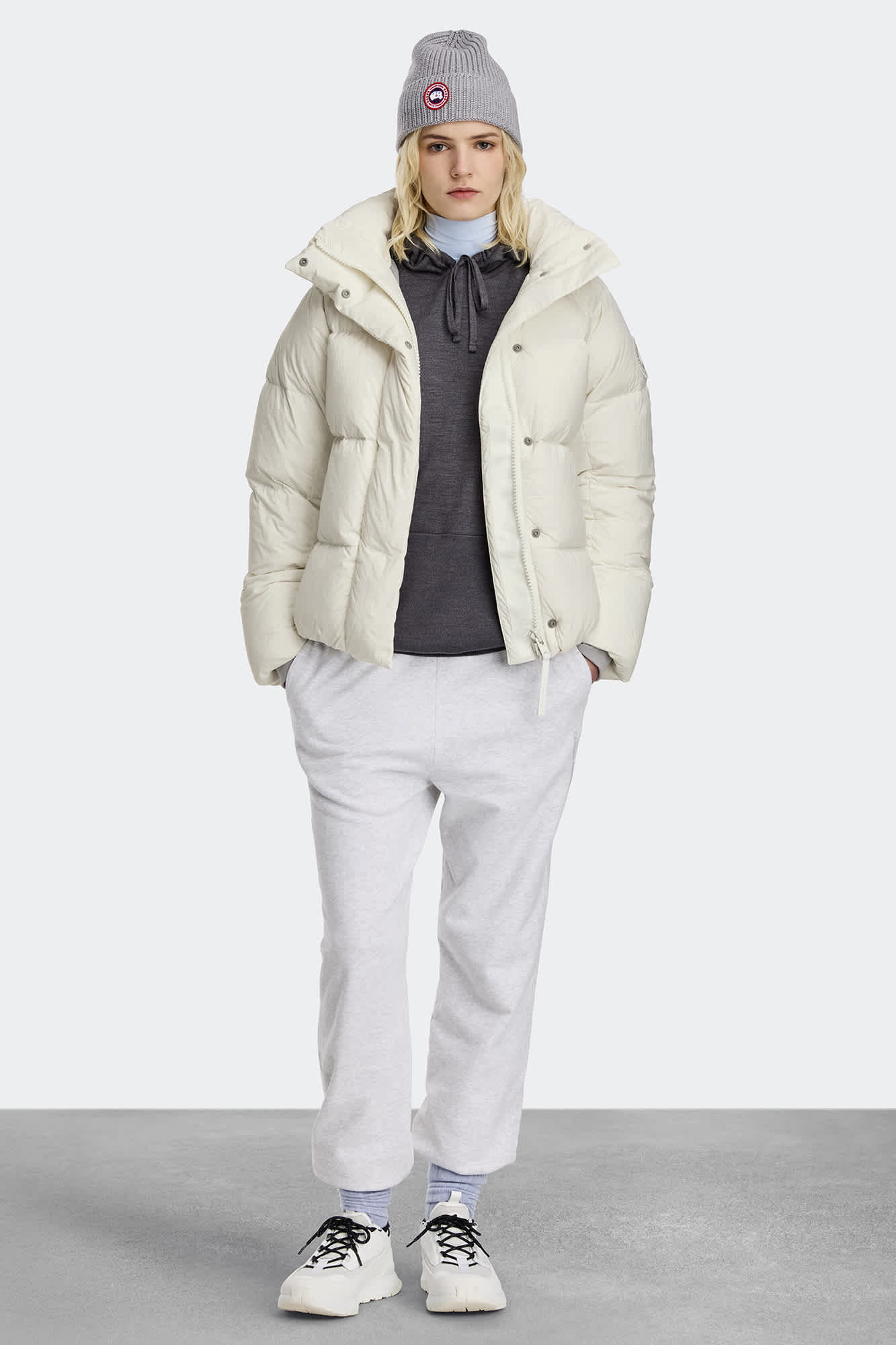 Junction Parka White Disc