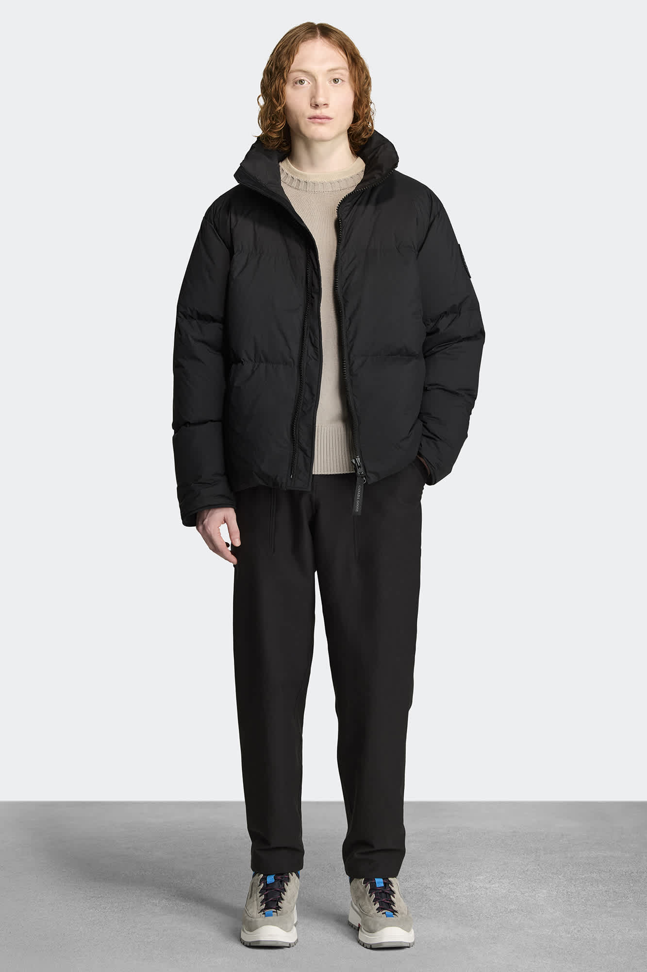 Lawrence Puffer Jacket Black Disc