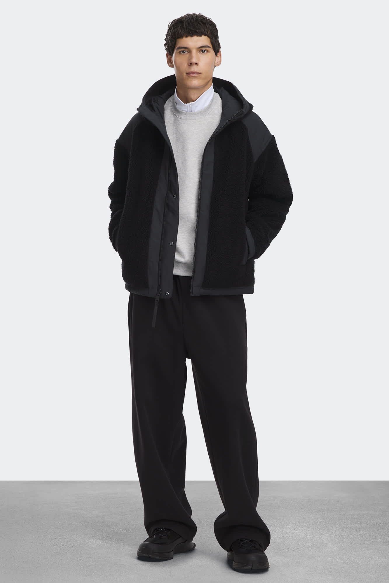 Alberni Reversible Fleece Bomber