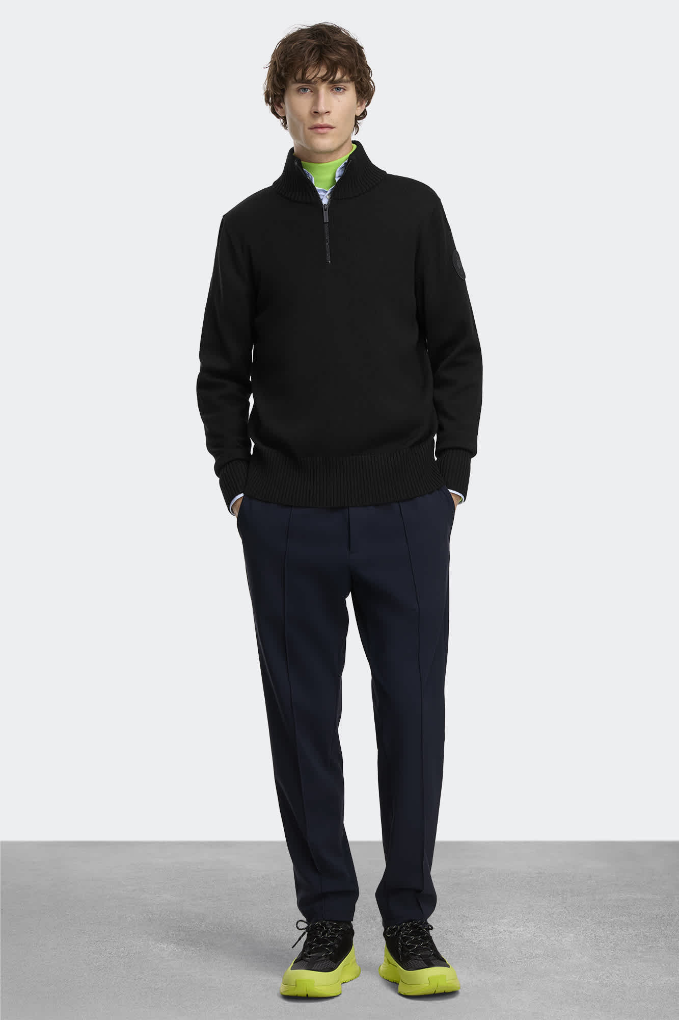 Rosseau Quarter Zip Sweater