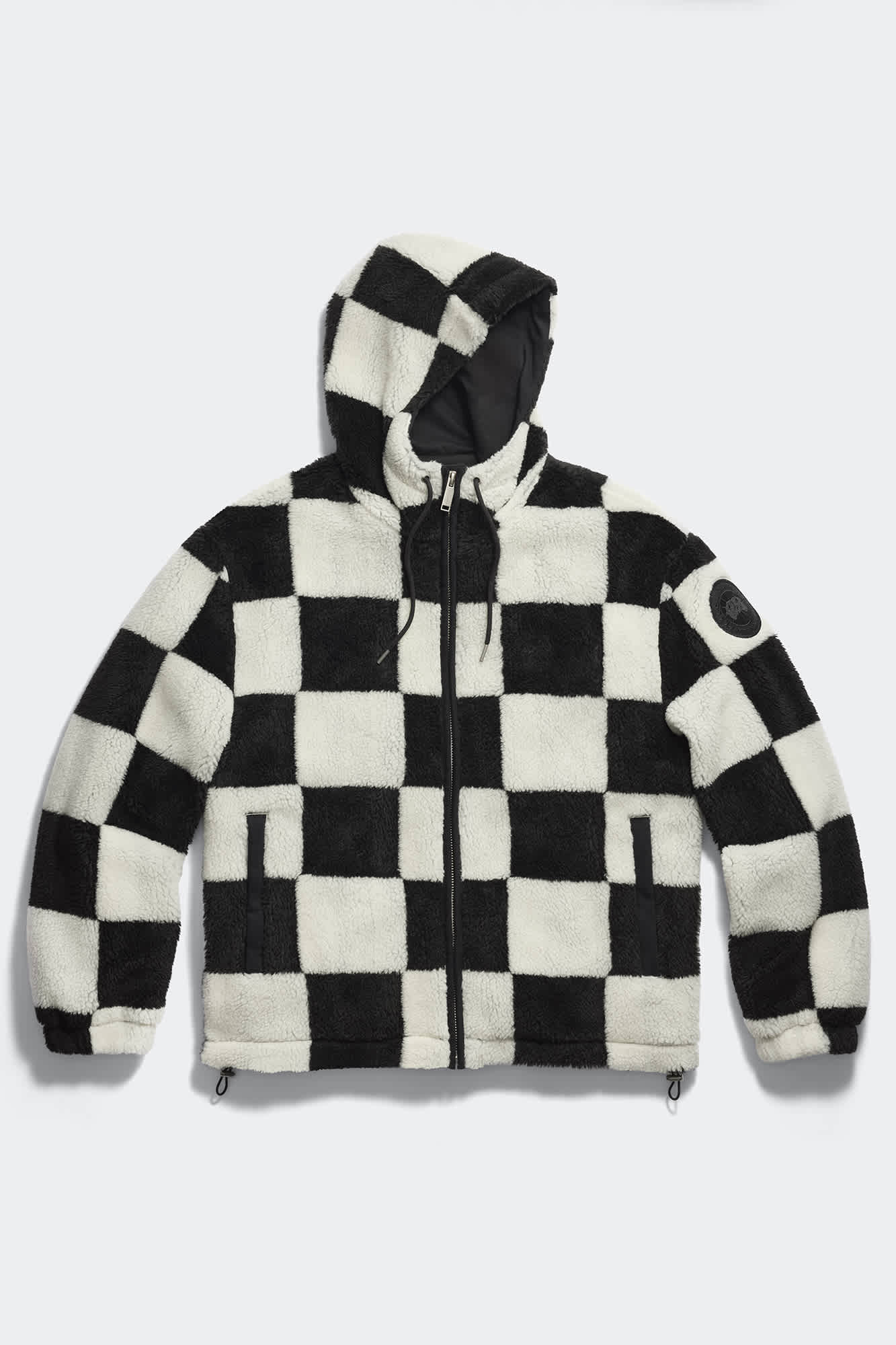 Harrier Checkered Fleece Hoodie