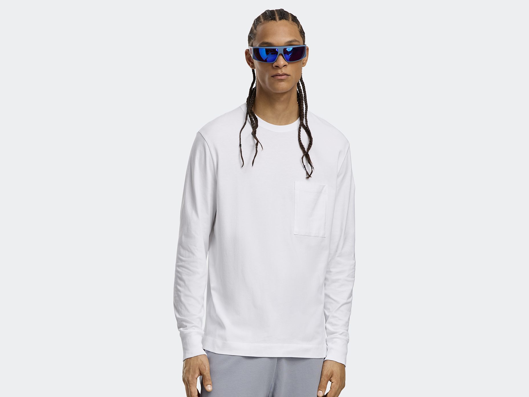 Gladstone Long Sleeve T-Shirt - White