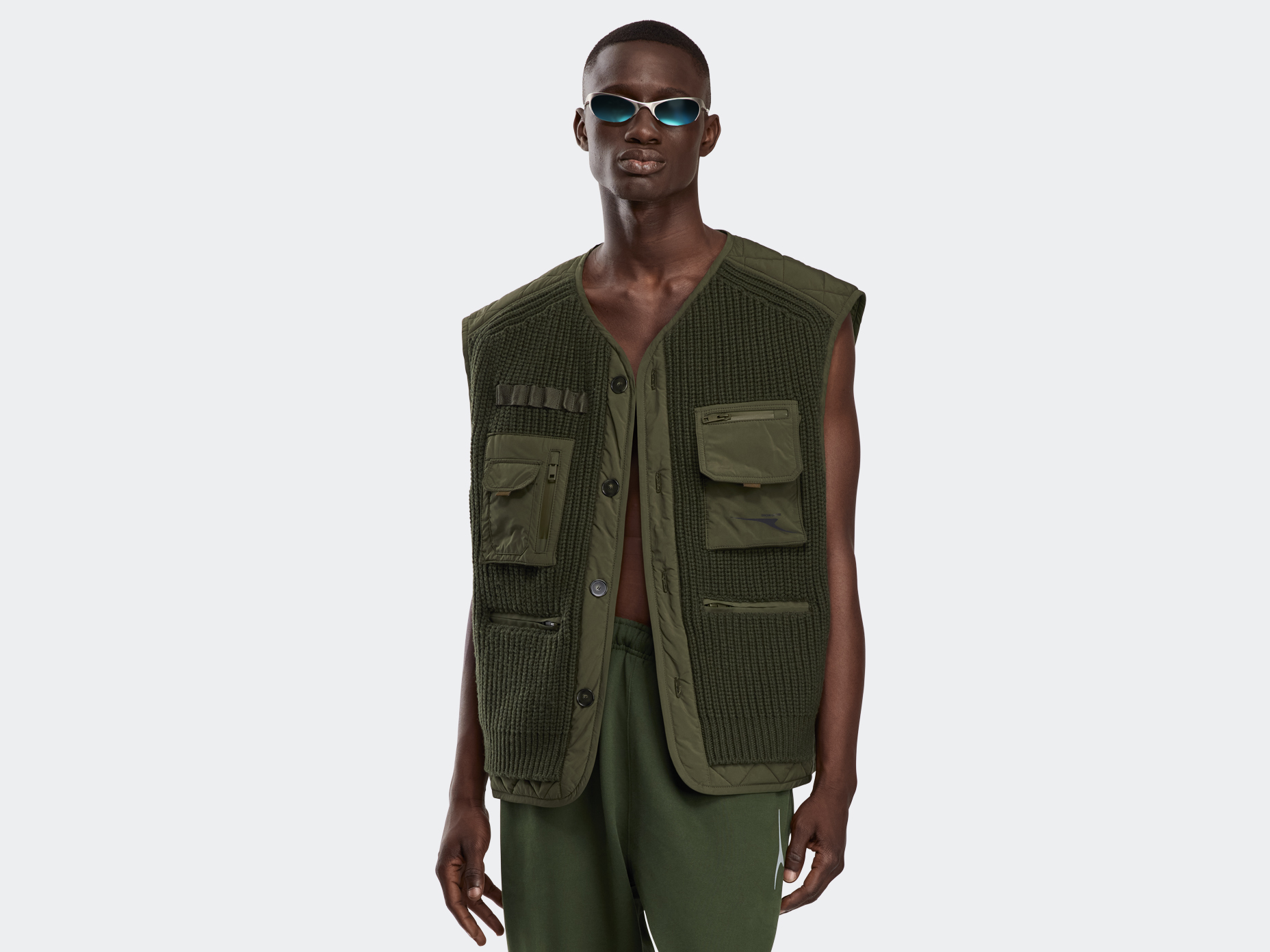 Solstice Vest - Evergreen Khaki