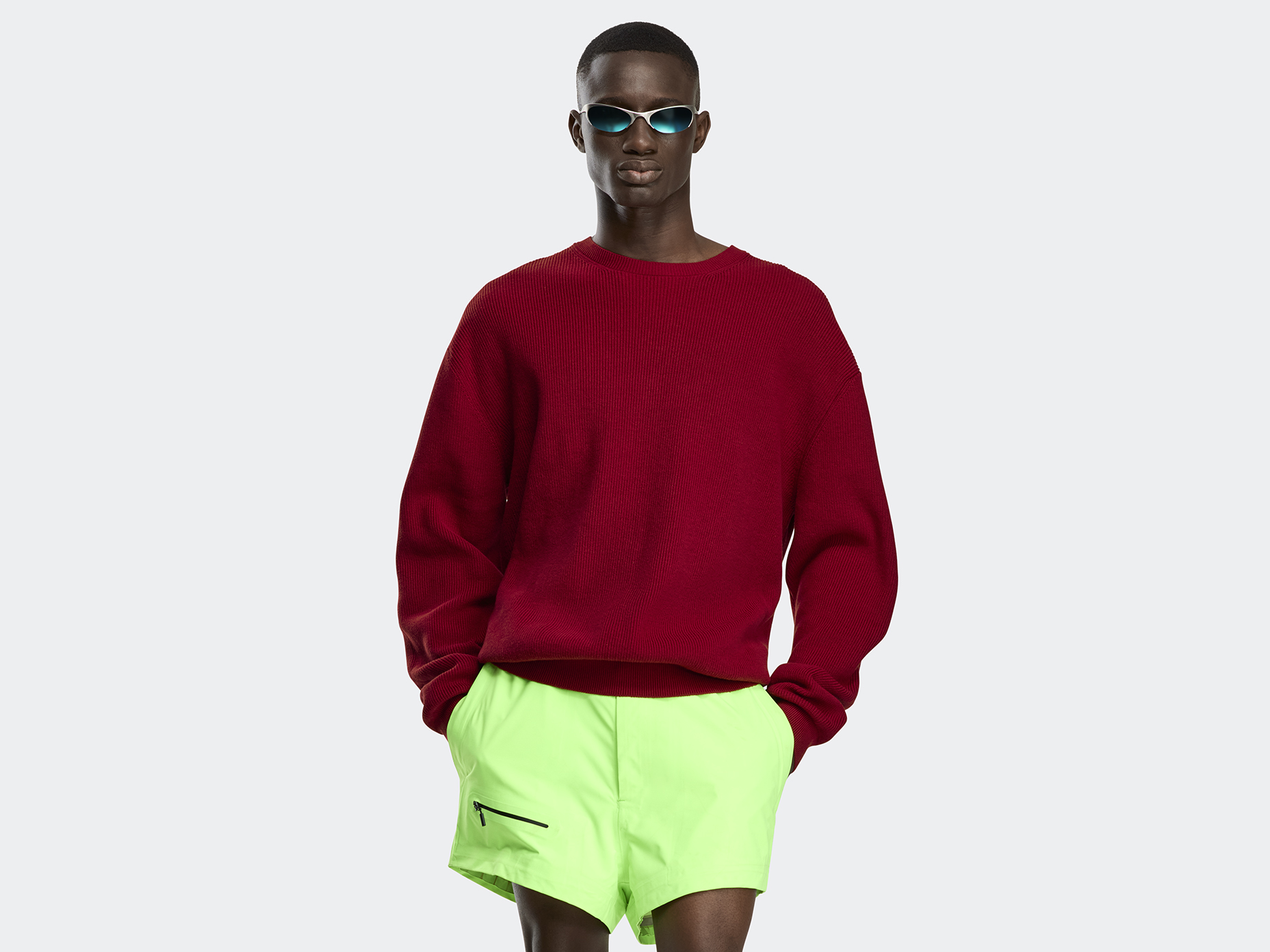 Odyssey Knit Sweater - Spice Red