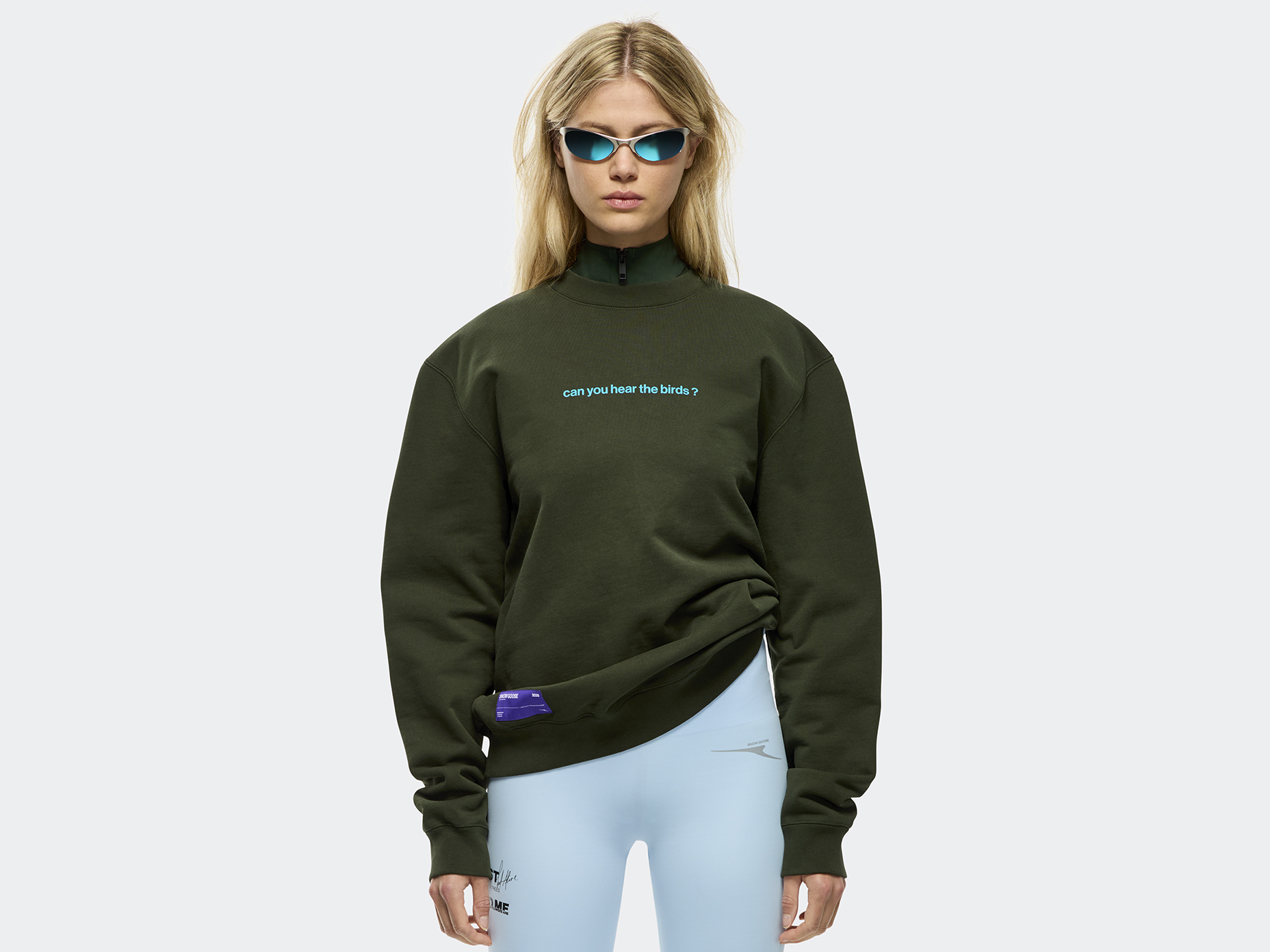 Dawn Crew - Graphic - Moss Khaki