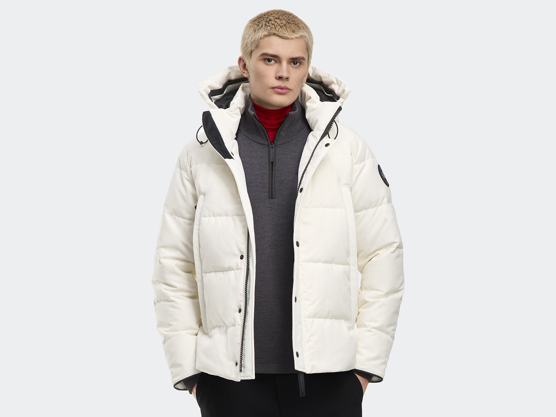 Wyndham Parka Black Label - North Star White