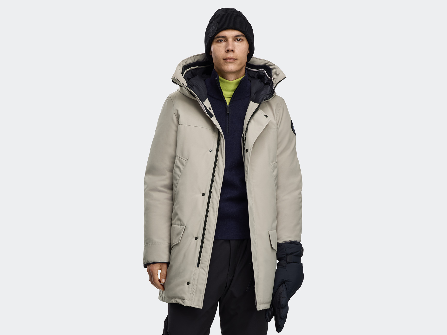 Langford Parka Black Label - Limestone
