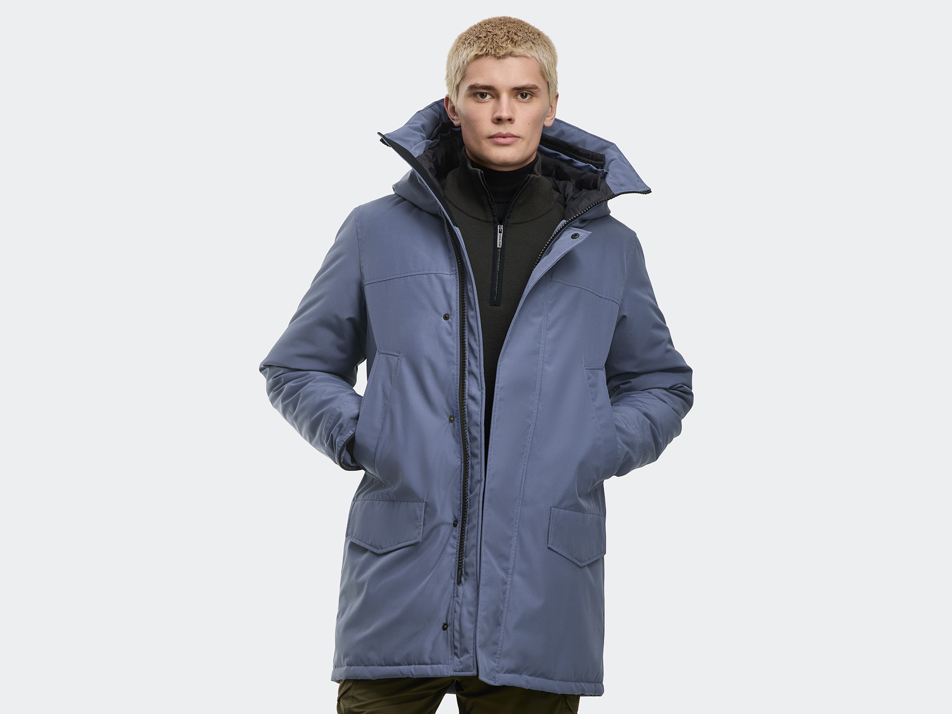 Langford Parka - Ozone Blue