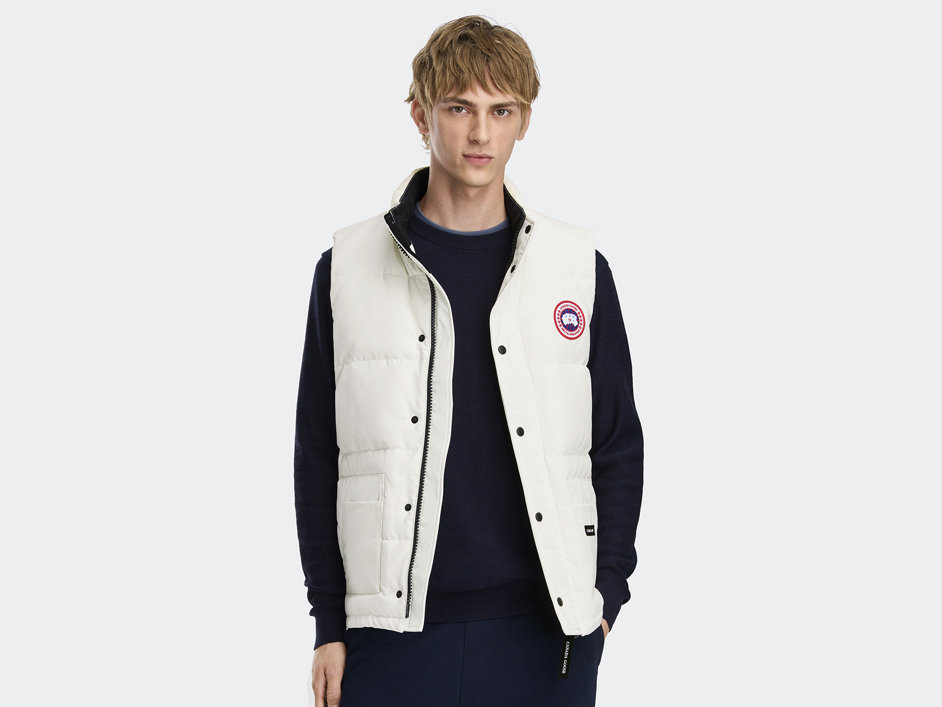 Freestyle Crew Vest PBI - North Star White