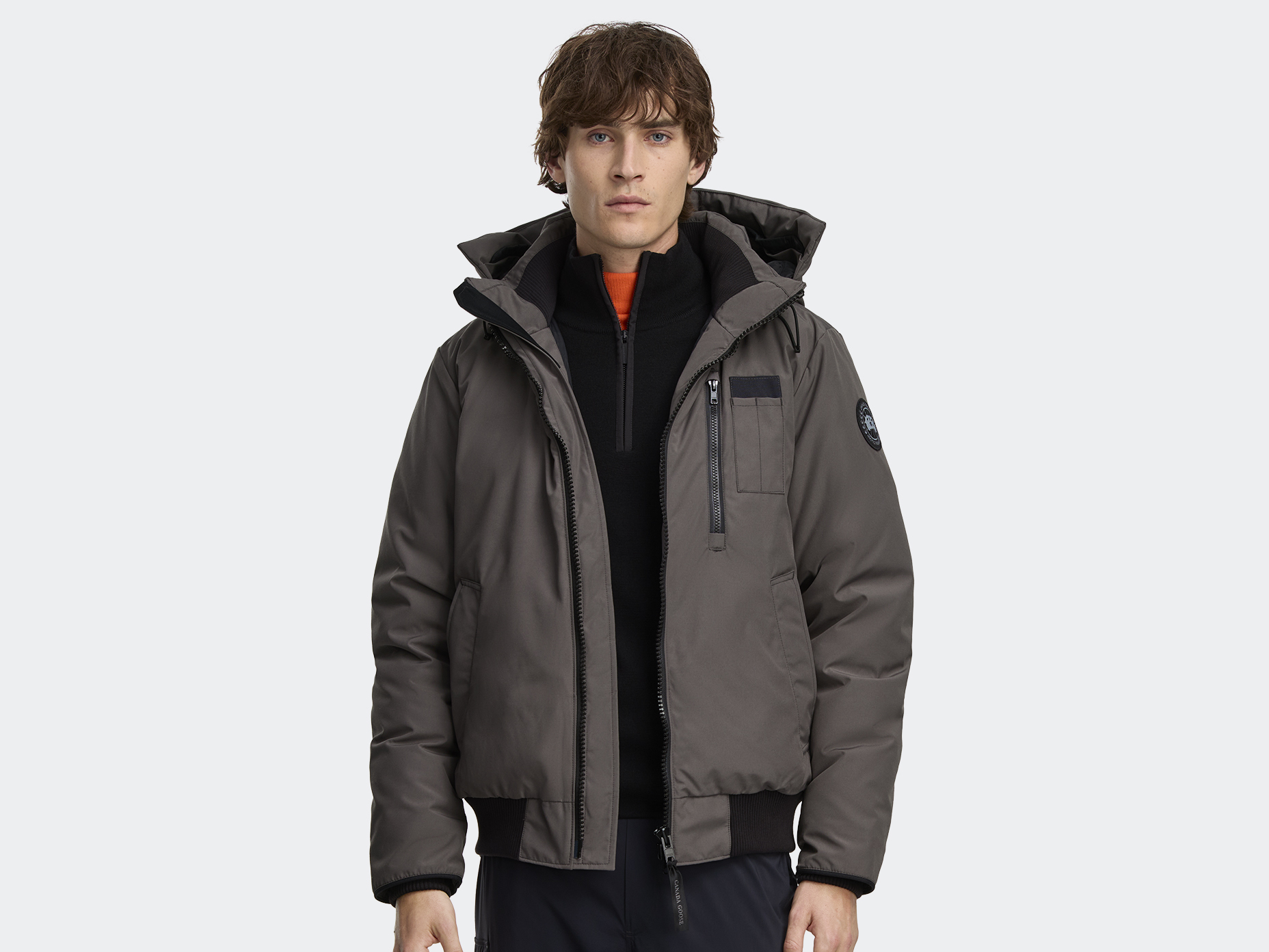 Borden Bomber Black Label - Coastal Grey