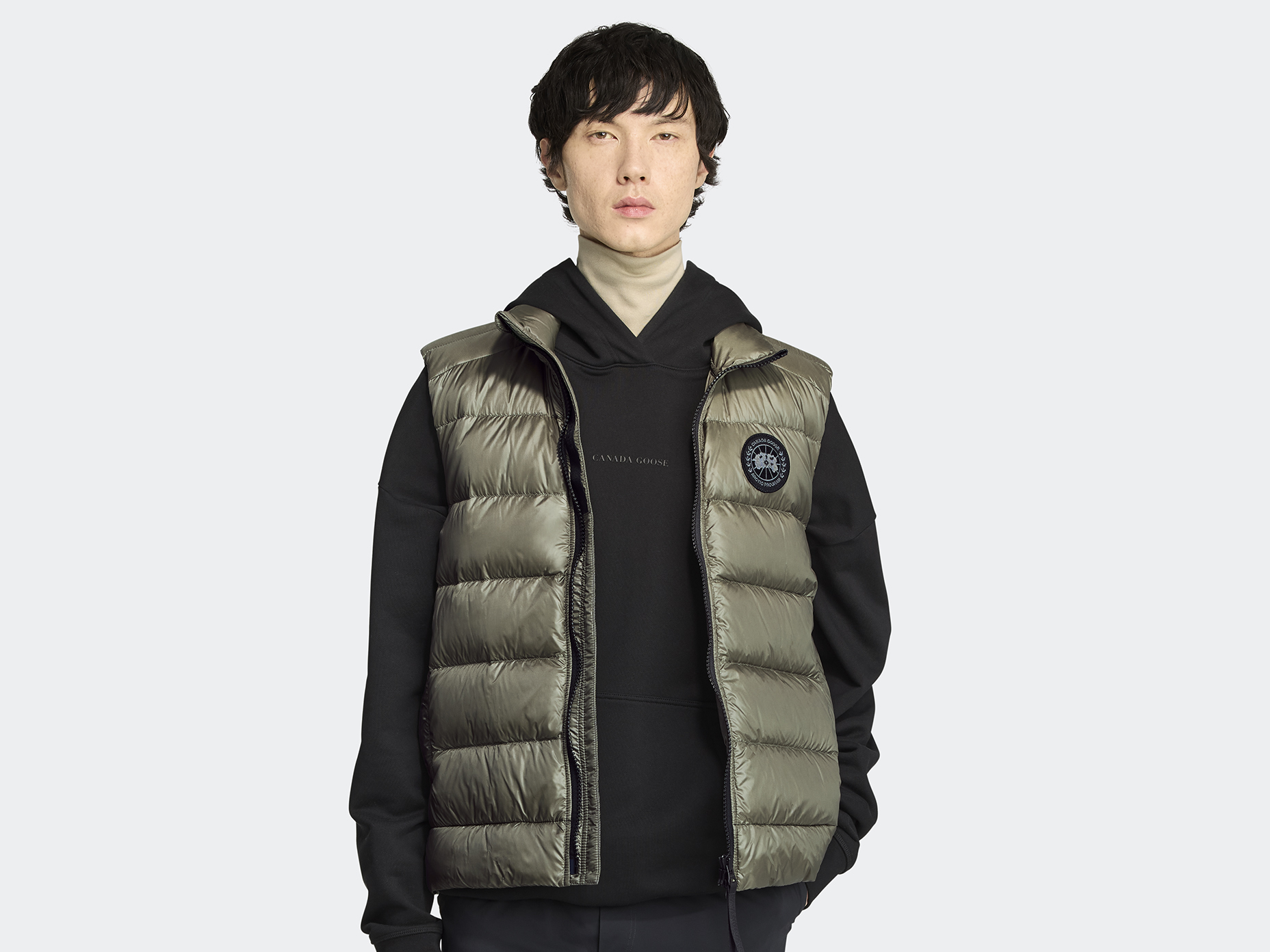 Crofton Vest Black Label - Smokey Sage