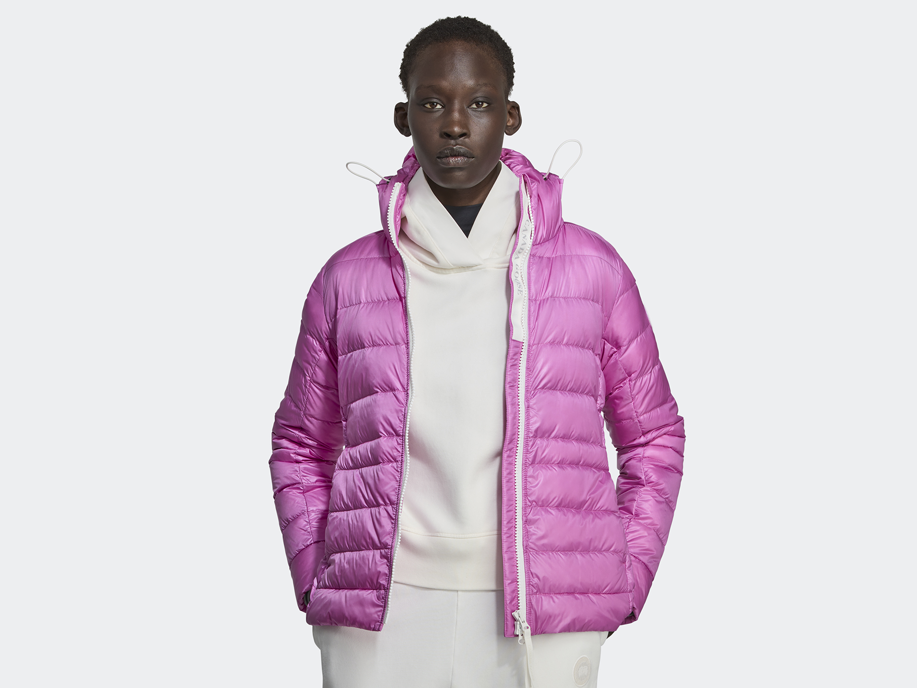 Cypress Hoodie White Label - Twilight Magenta